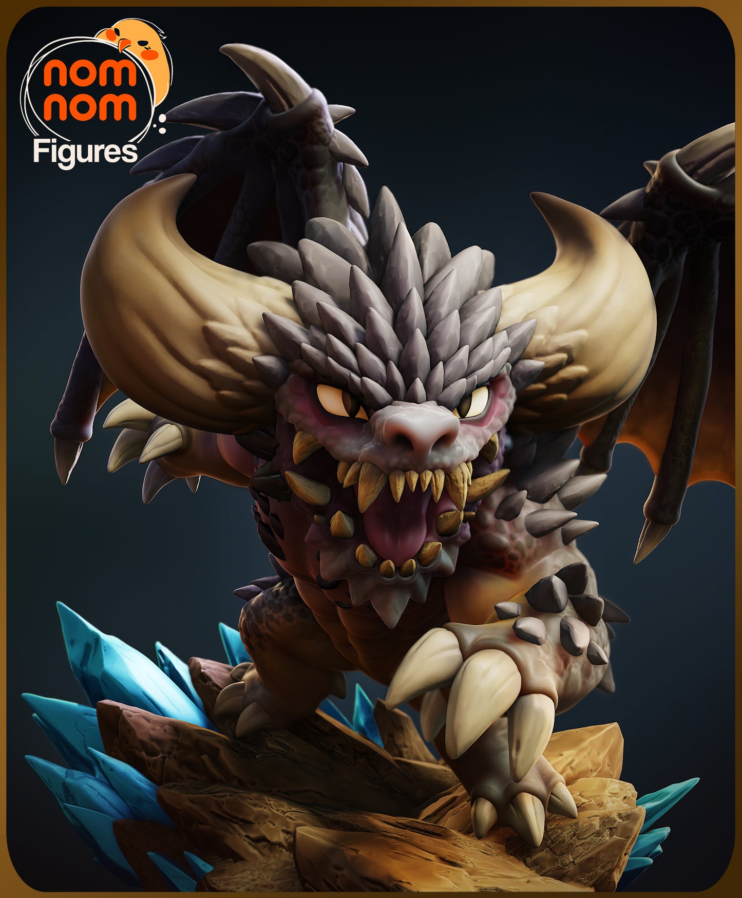 Nomnom Figures Chibi Nergigante - Monster Hunter World