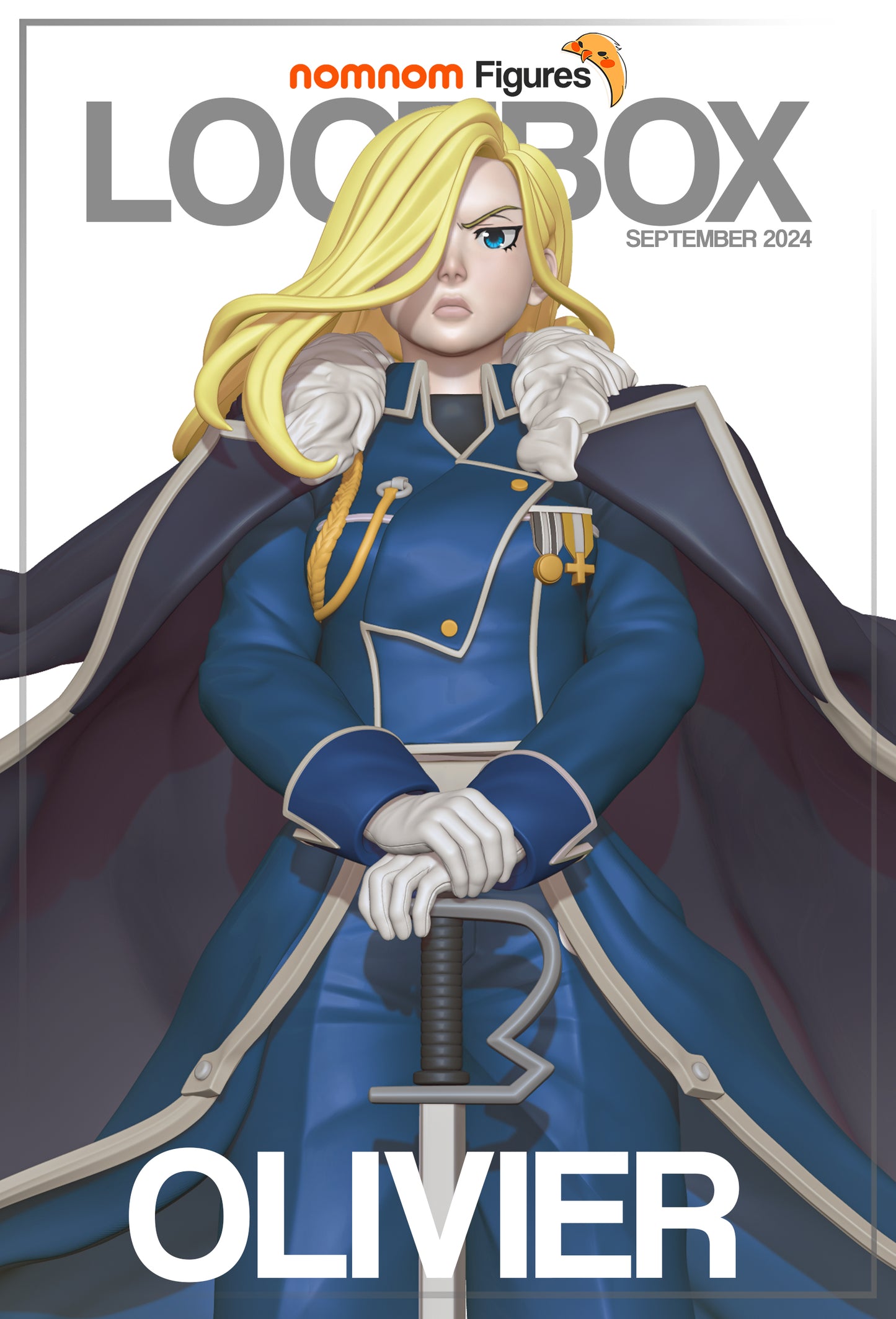 Nomnom Figures Olivier Armstrong - Fullmetal Alchemist