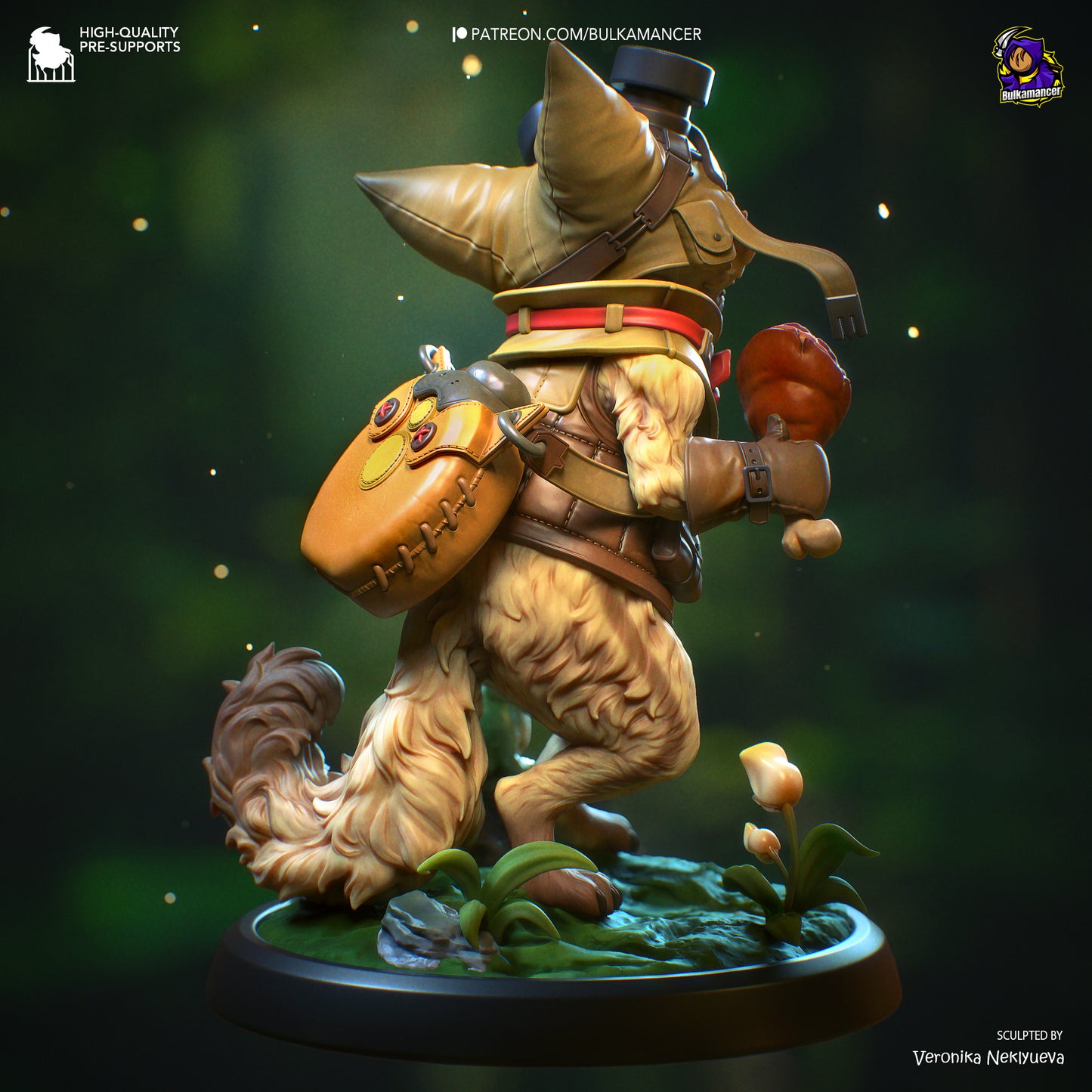 Bulkamancer Sculps Palico and Toad - Monster Hunter Wilds