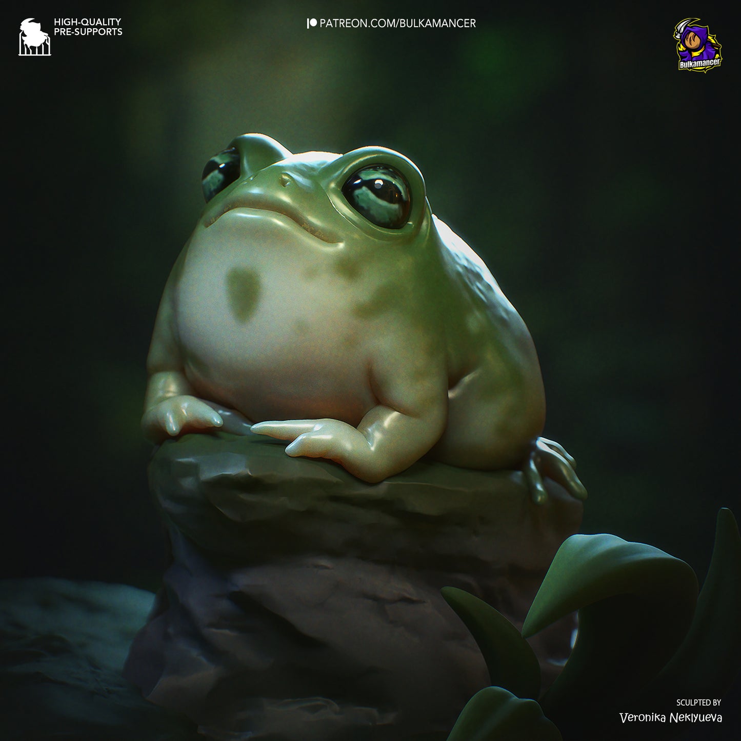 Bulkamancer Sculps Palico and Toad - Monster Hunter Wilds