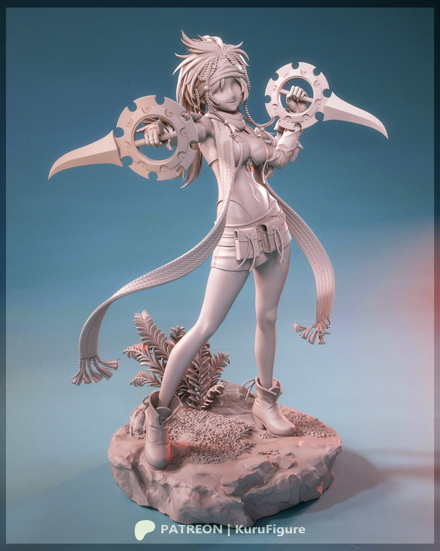 Kuru Figures Rikku - Final Fantasy X