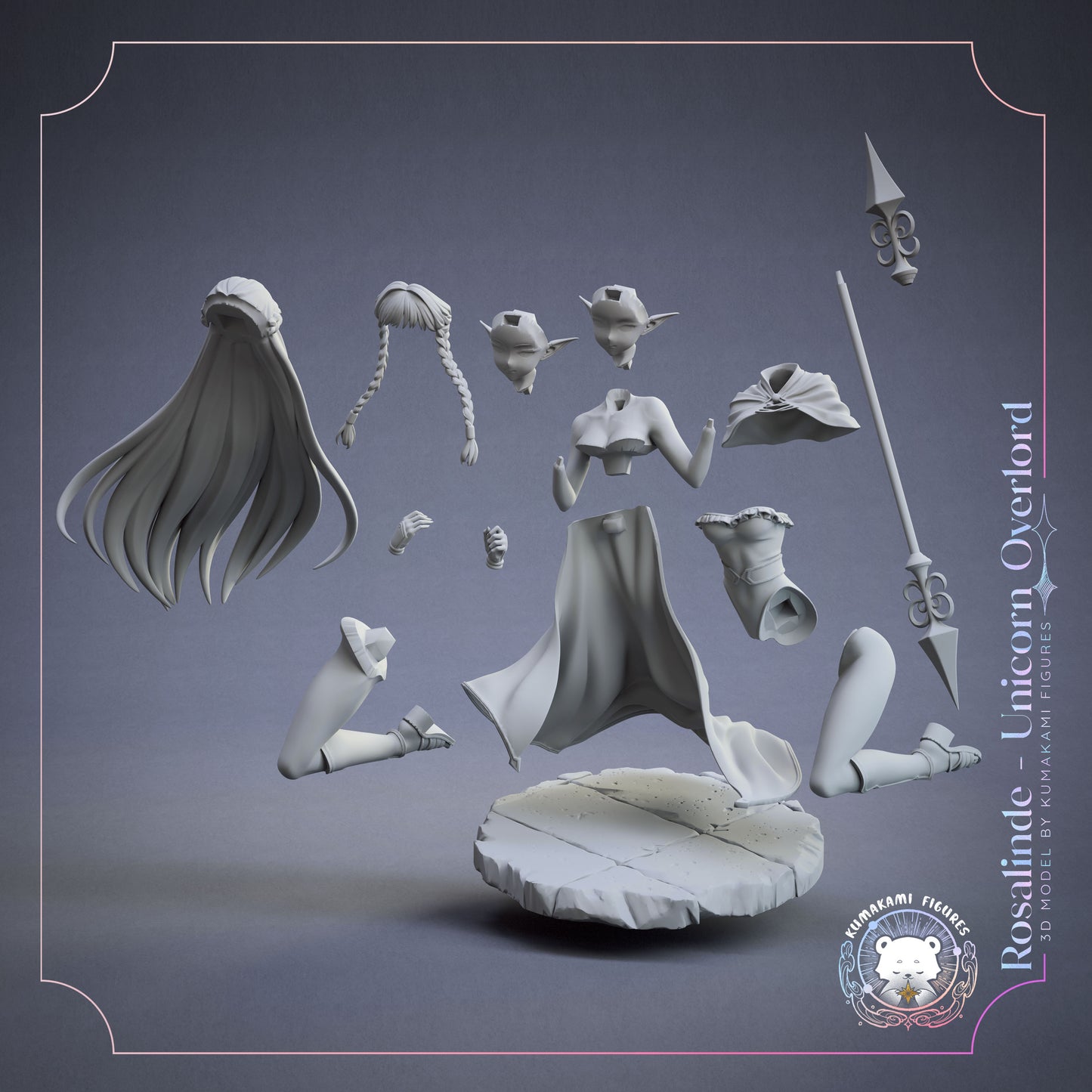 Kumakami Figures Rosalinde - Unicorn Overlord