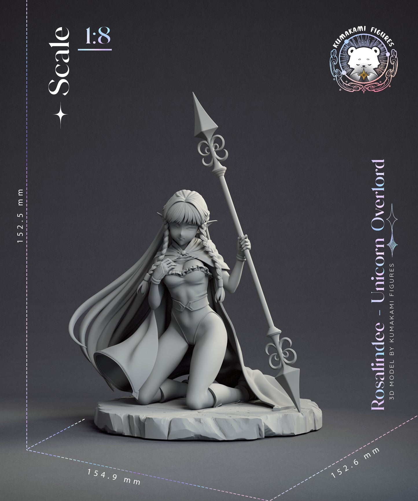 Kumakami Figures Rosalinde - Unicorn Overlord