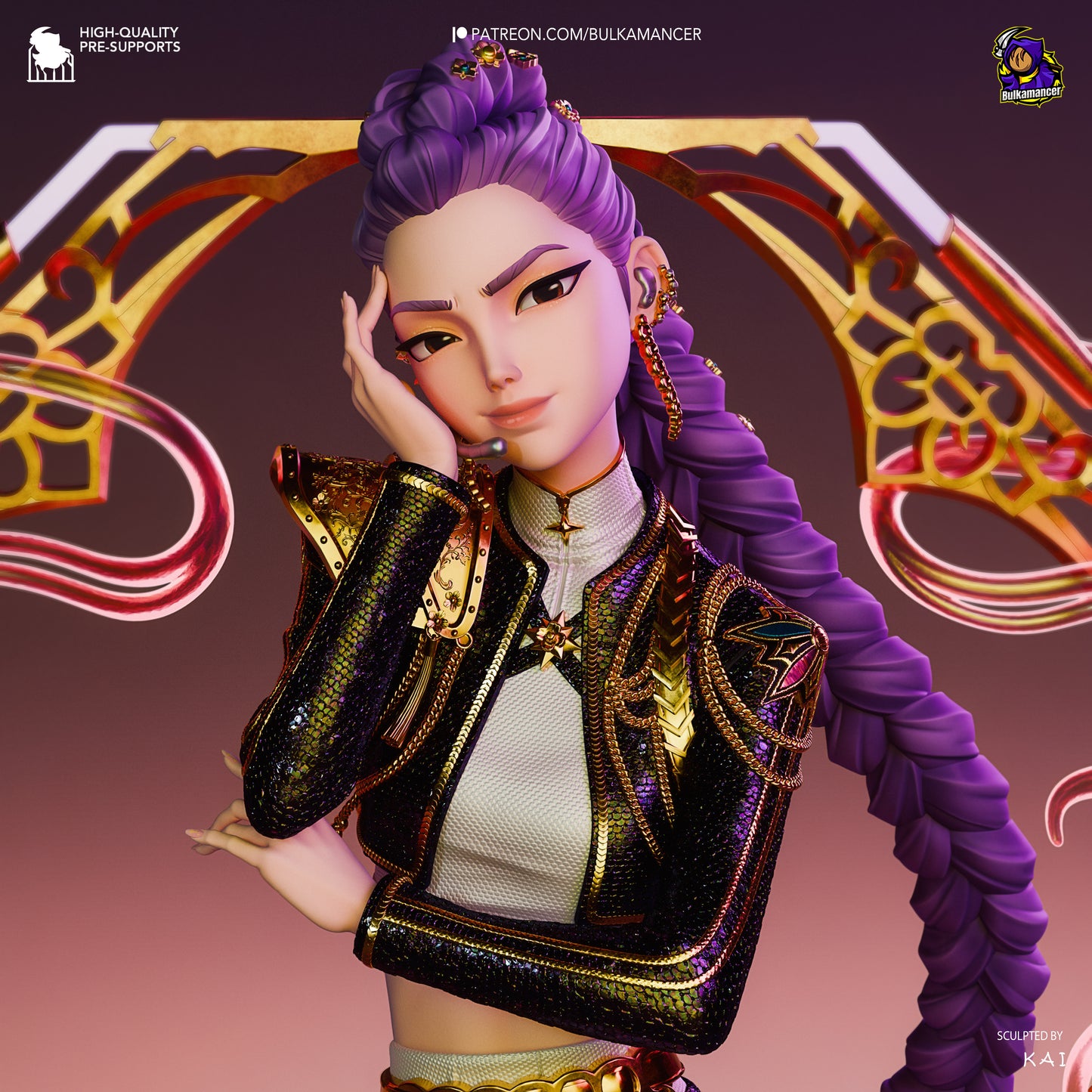 Bulkamancer Sculps Rumi - KPop Demon Hunters