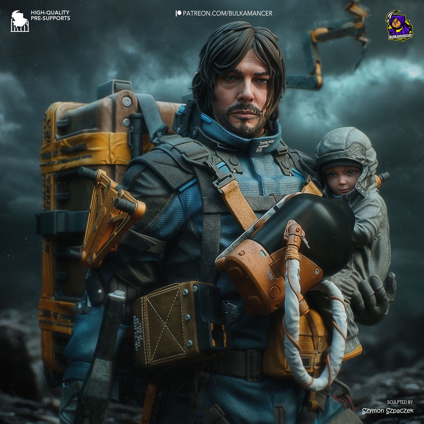 Bulkamancer Sculps Sam - Death Stranding 2