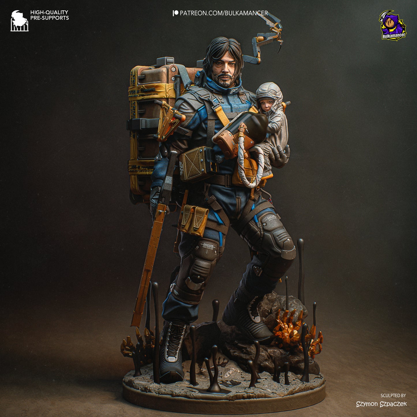 Bulkamancer Sculps Sam - Death Stranding 2