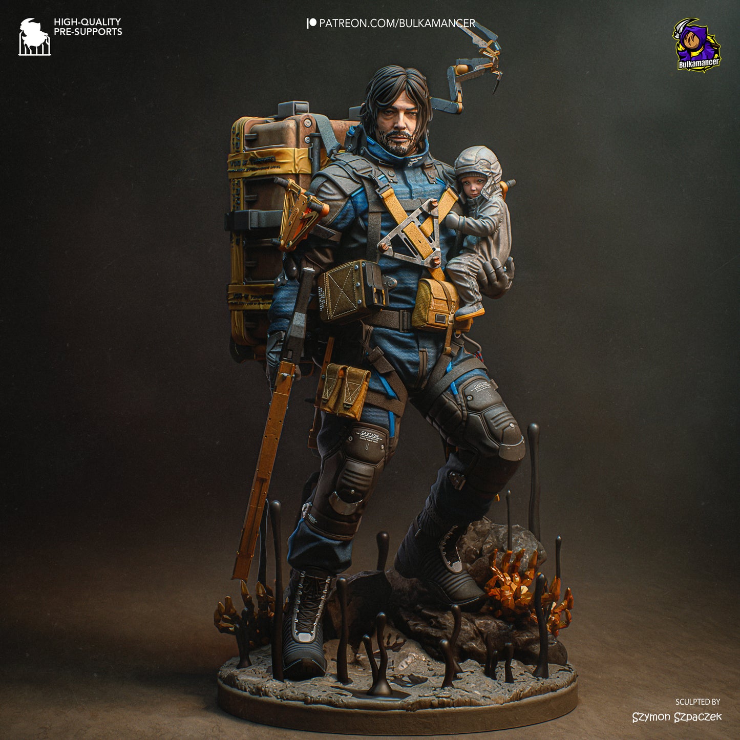 Bulkamancer Sculps Sam - Death Stranding 2