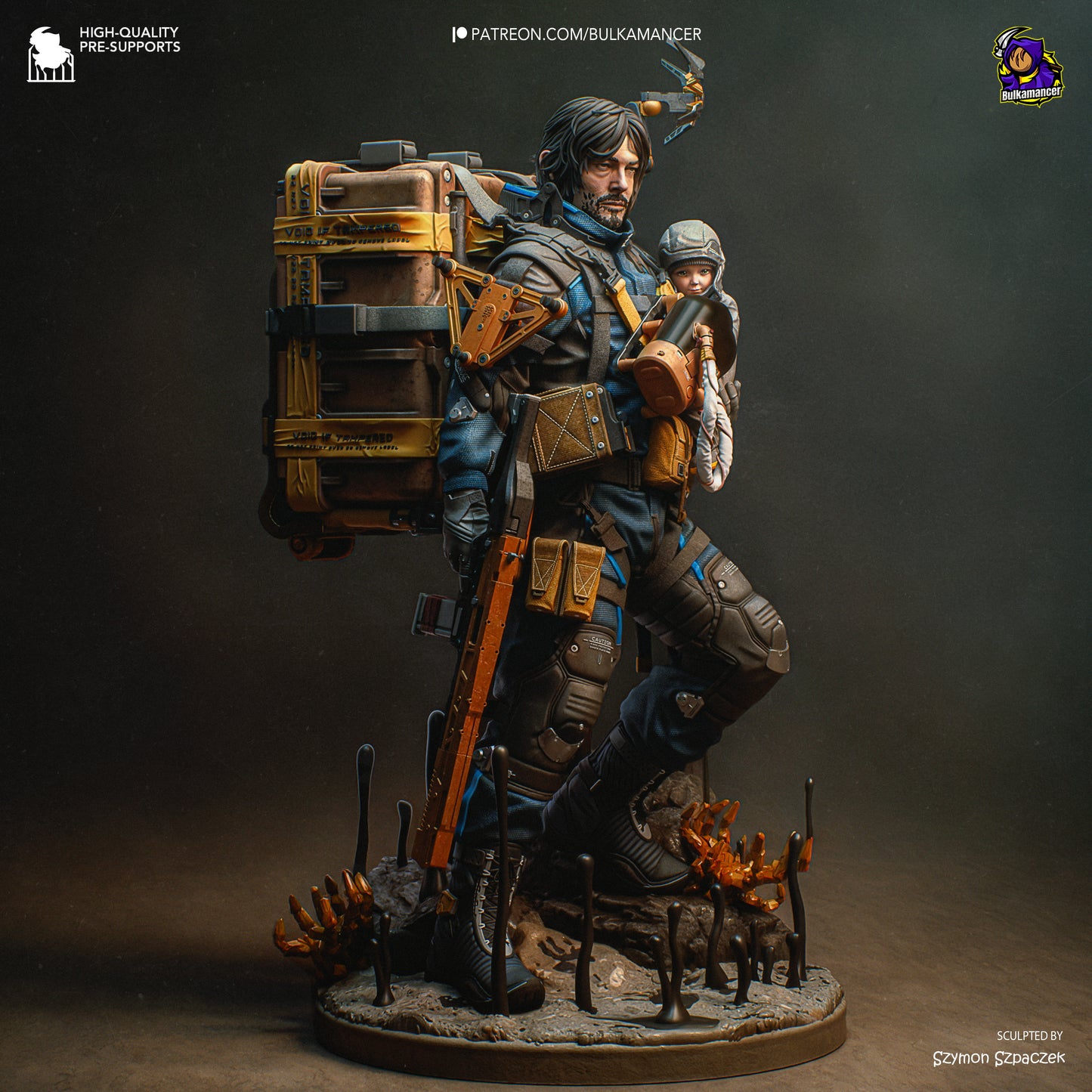 Bulkamancer Sculps Sam - Death Stranding 2