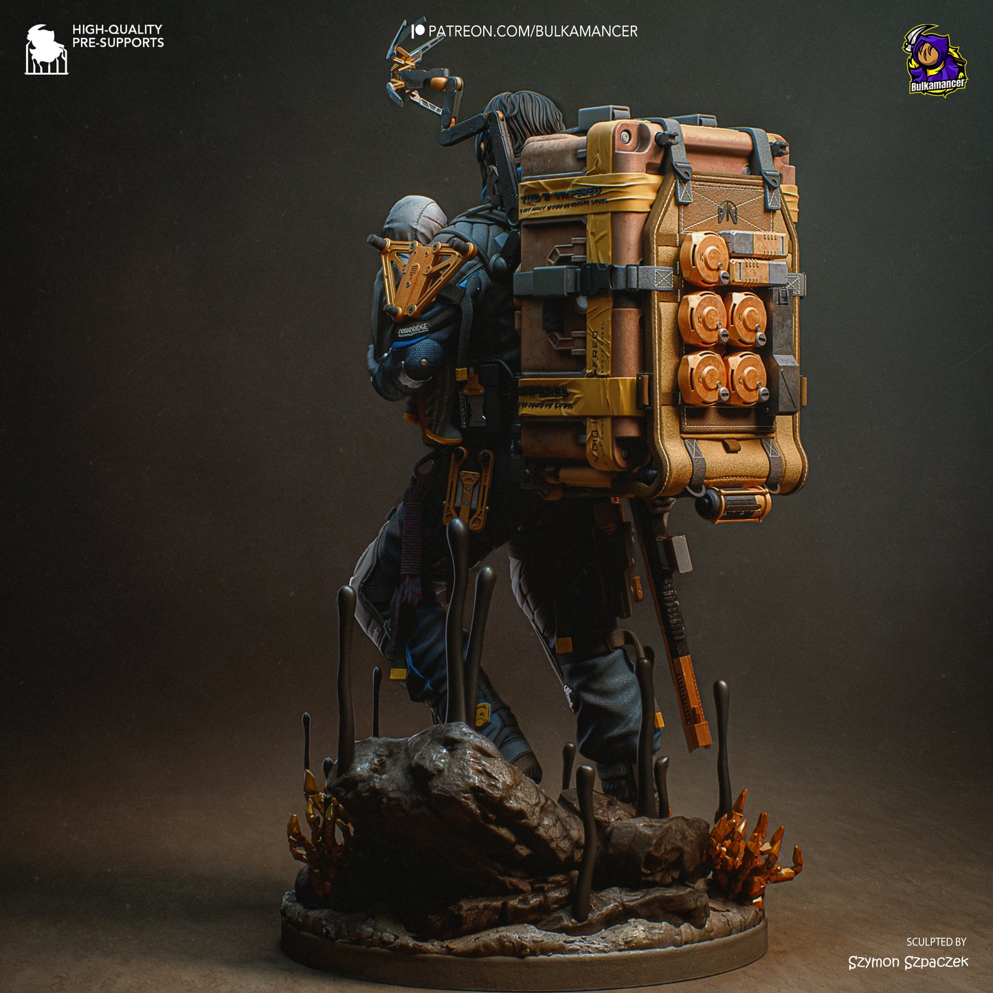 Bulkamancer Sculps Sam - Death Stranding 2
