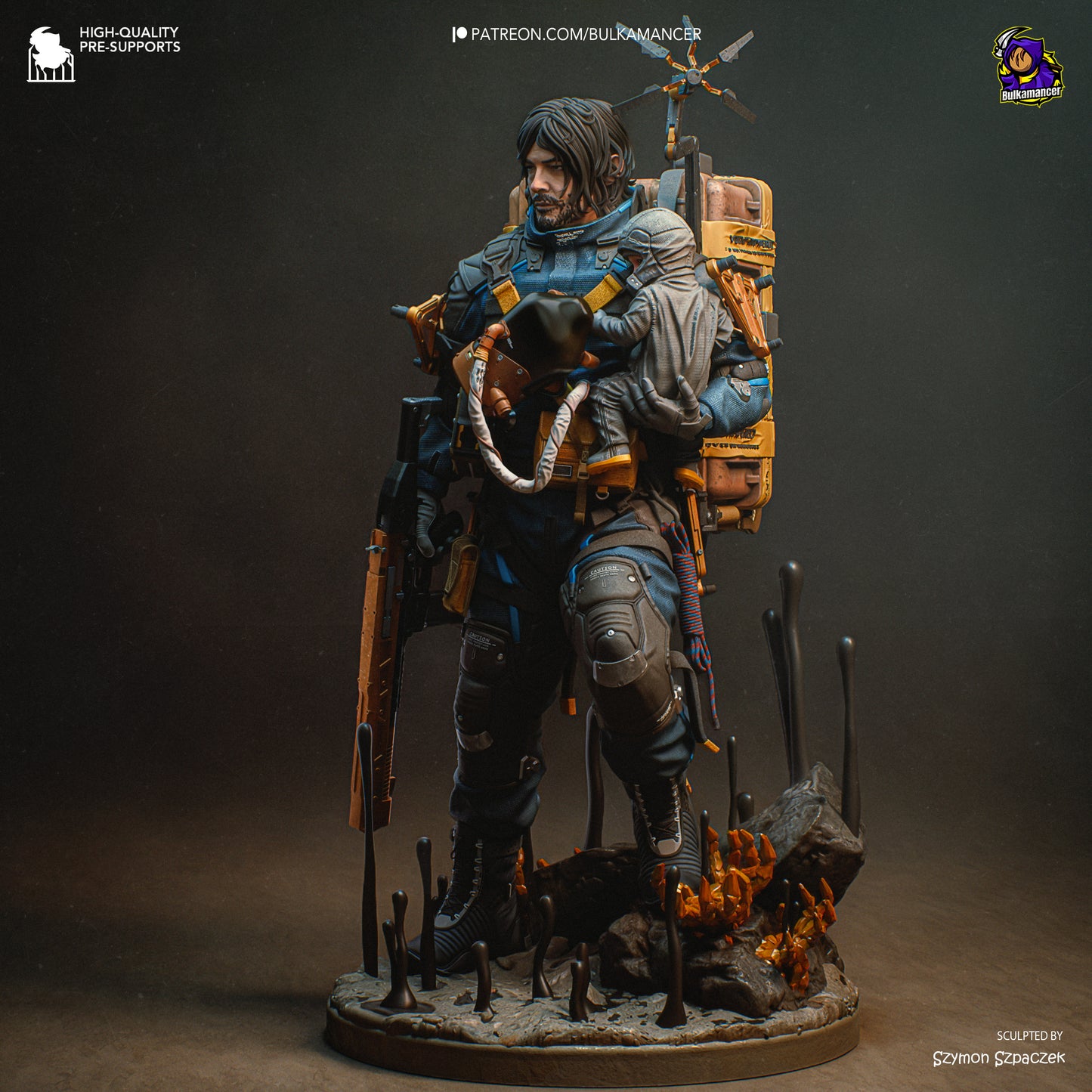 Bulkamancer Sculps Sam - Death Stranding 2