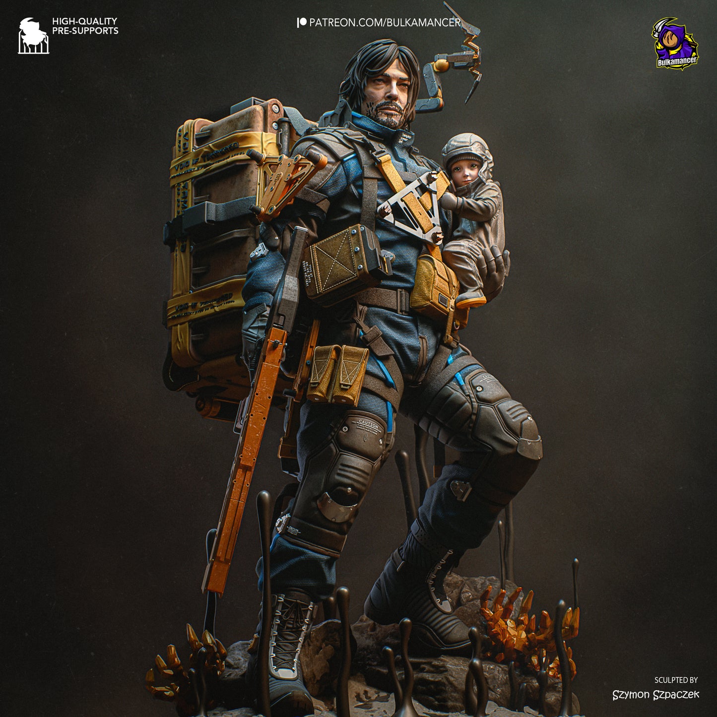 Bulkamancer Sculps Sam - Death Stranding 2