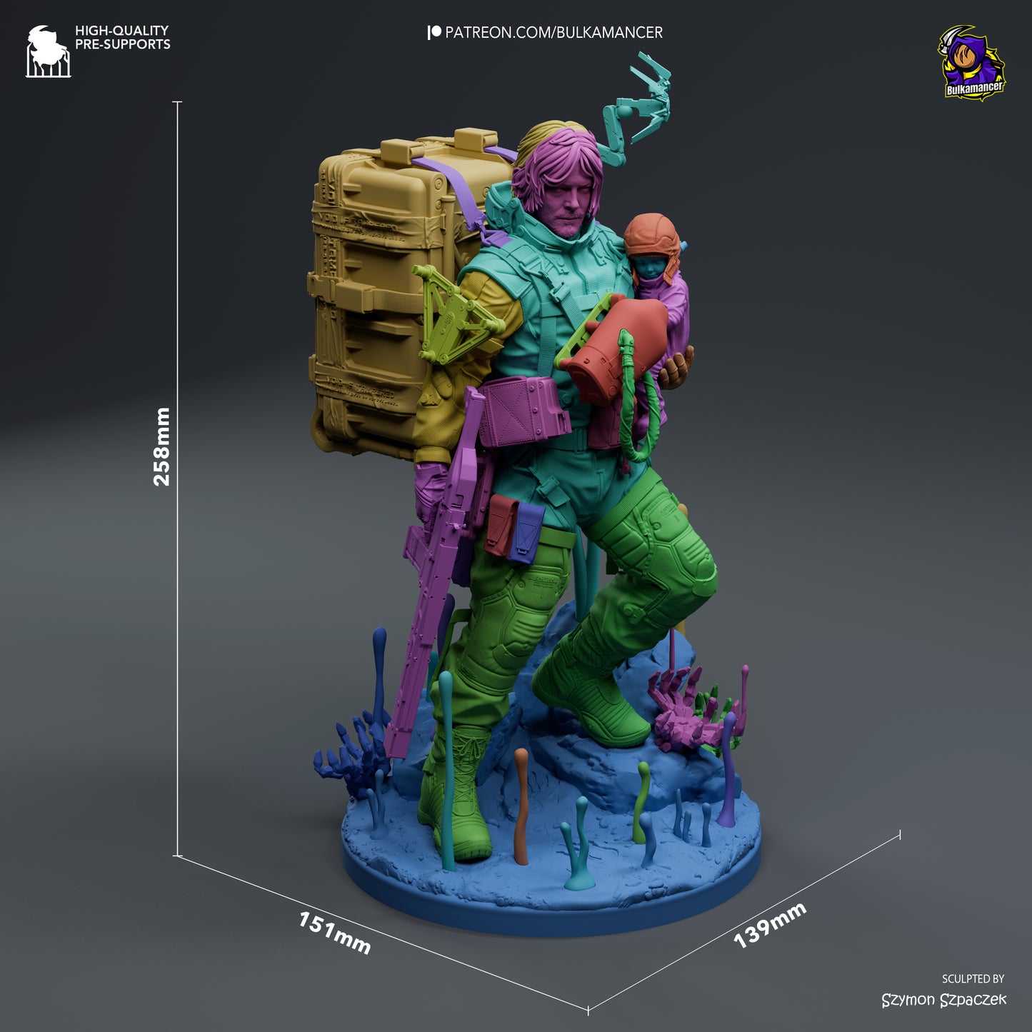 Bulkamancer Sculps Sam - Death Stranding 2