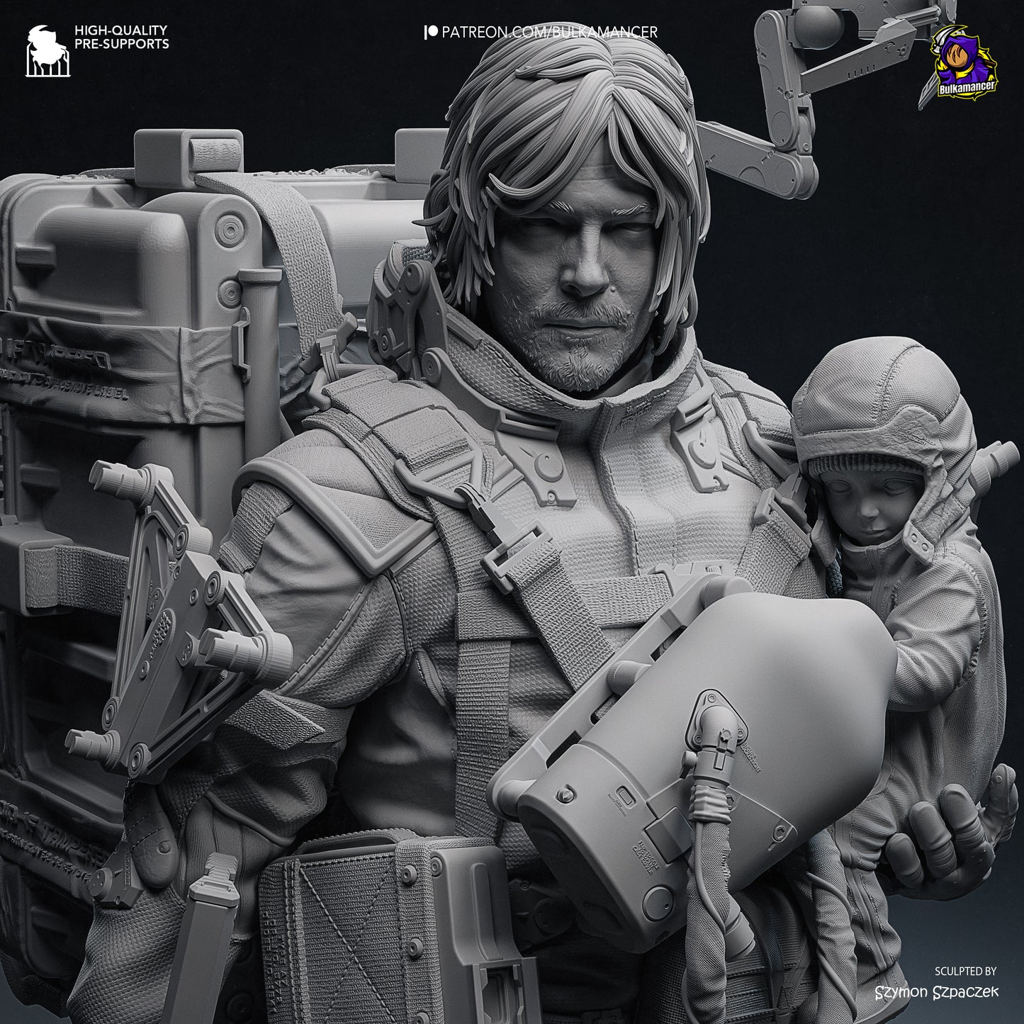Bulkamancer Sculps Sam - Death Stranding 2