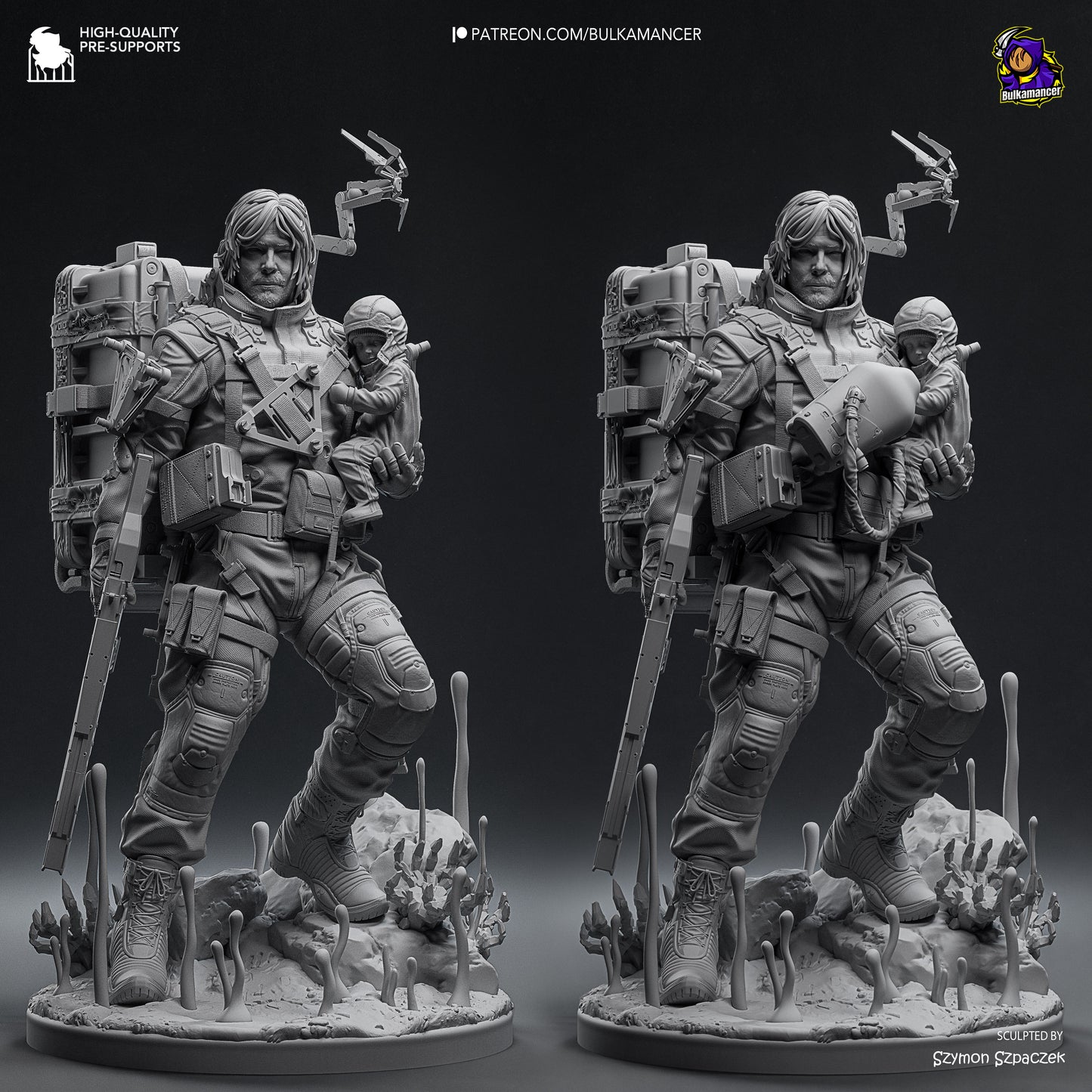 Bulkamancer Sculps Sam - Death Stranding 2