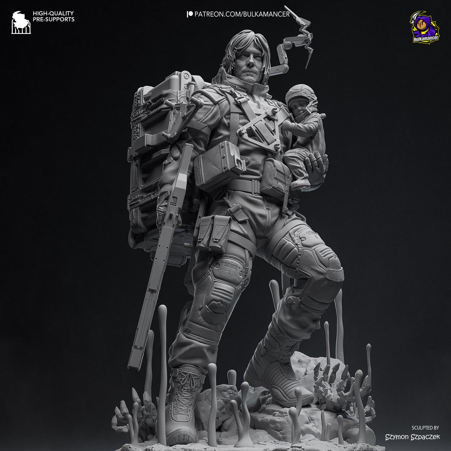 Bulkamancer Sculps Sam - Death Stranding 2