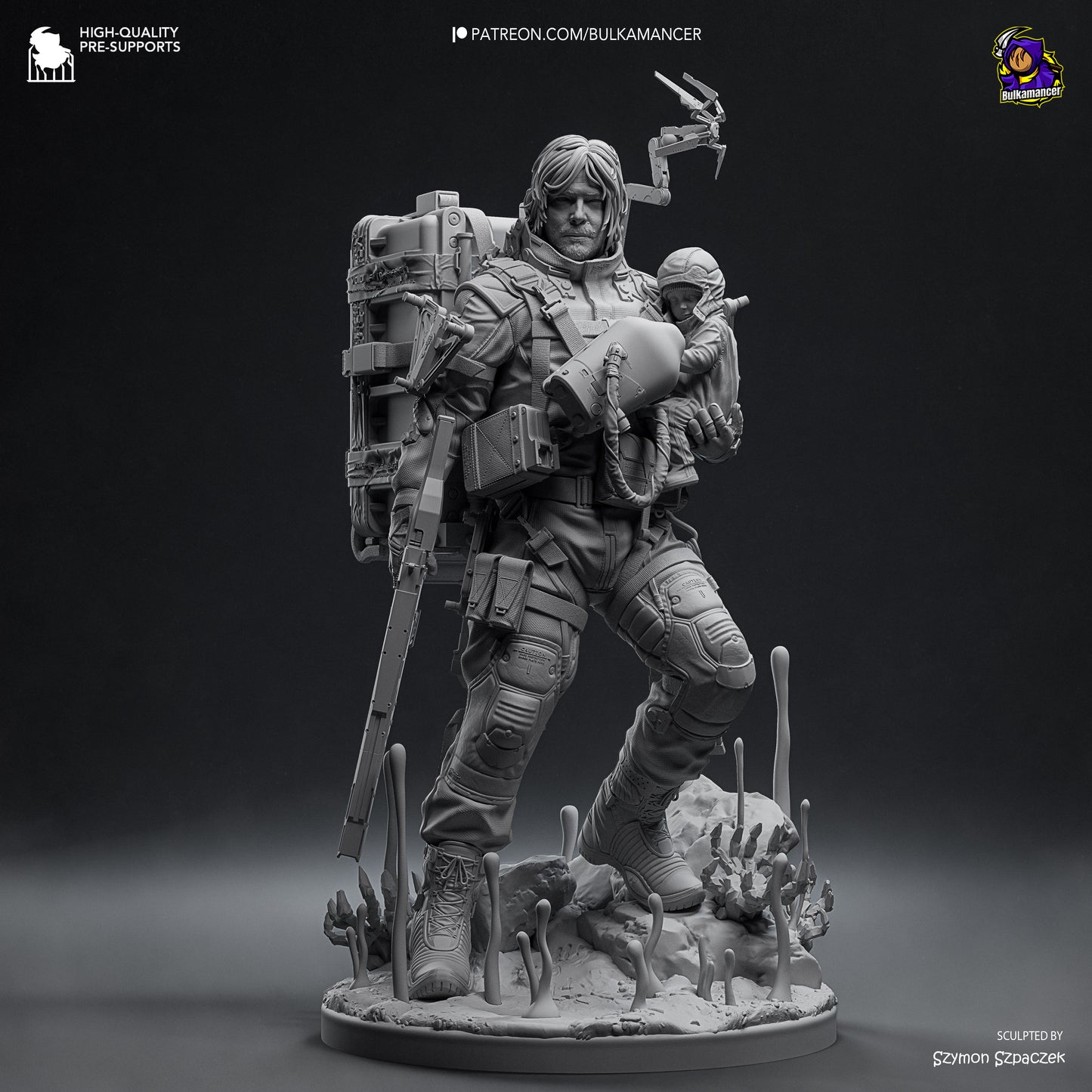 Bulkamancer Sculps Sam - Death Stranding 2