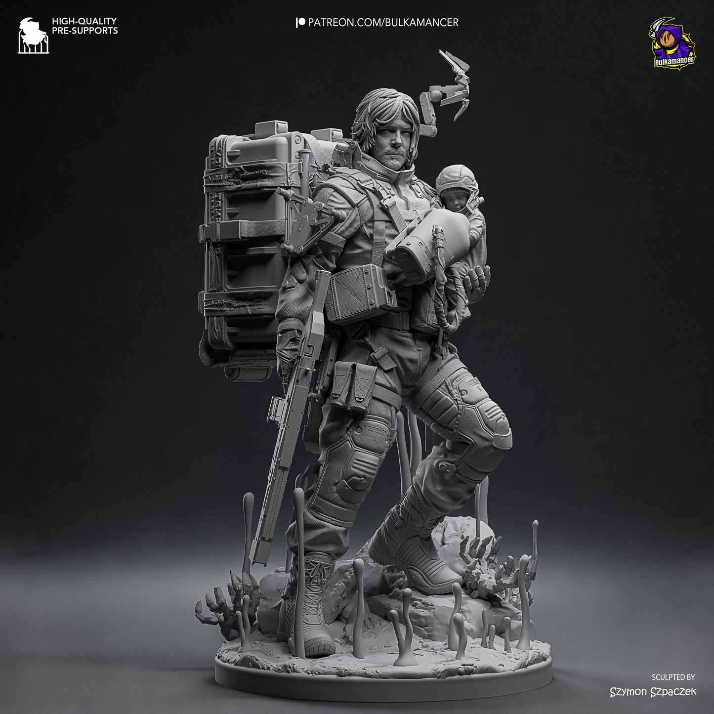 Bulkamancer Sculps Sam - Death Stranding 2