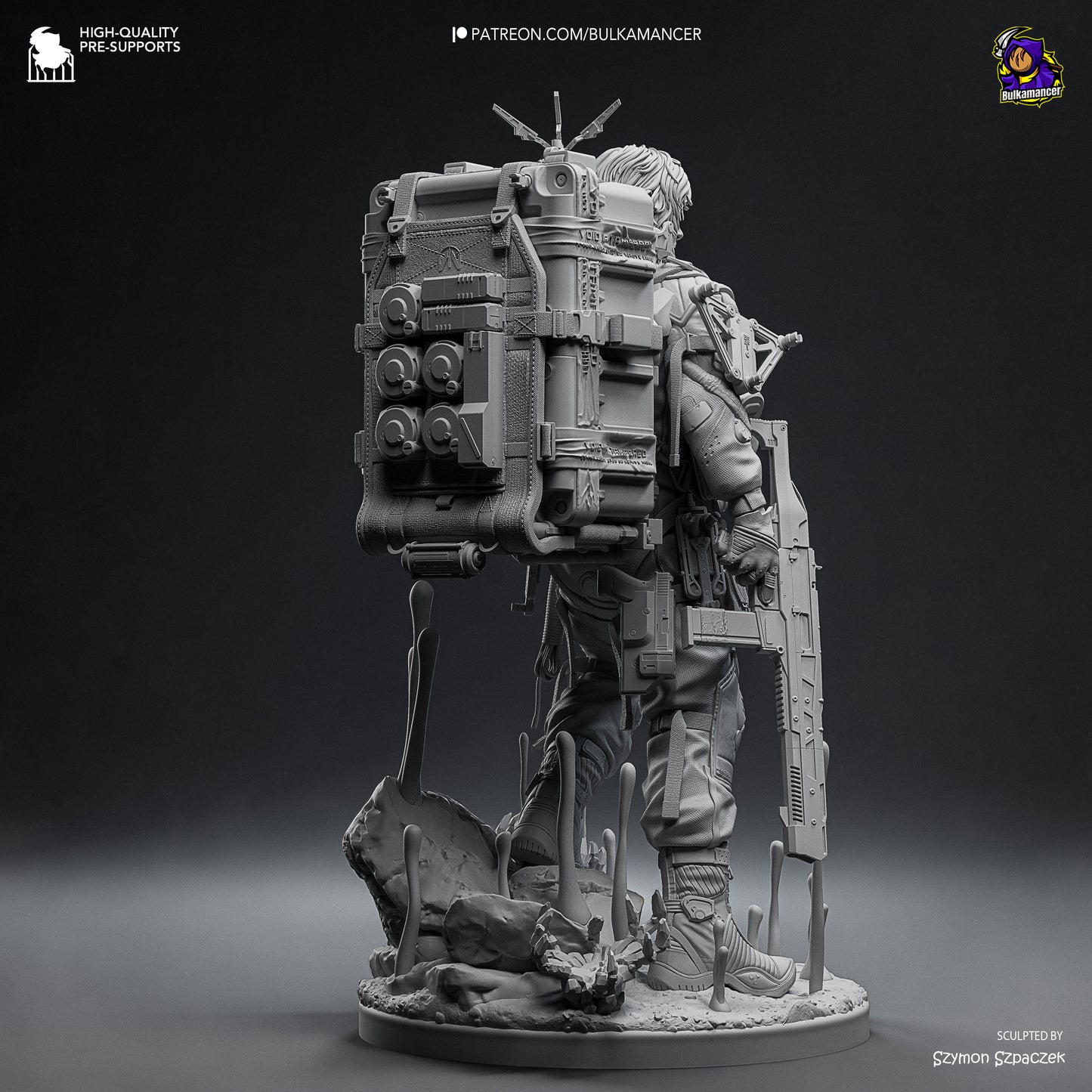 Bulkamancer Sculps Sam - Death Stranding 2