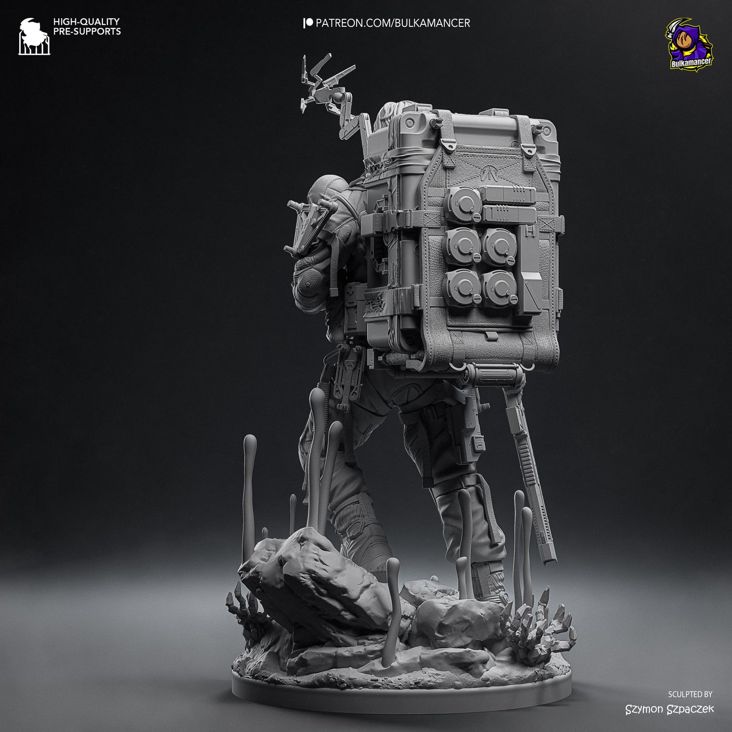 Bulkamancer Sculps Sam - Death Stranding 2