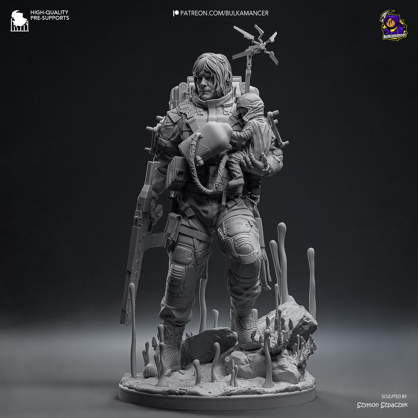 Bulkamancer Sculps Sam - Death Stranding 2