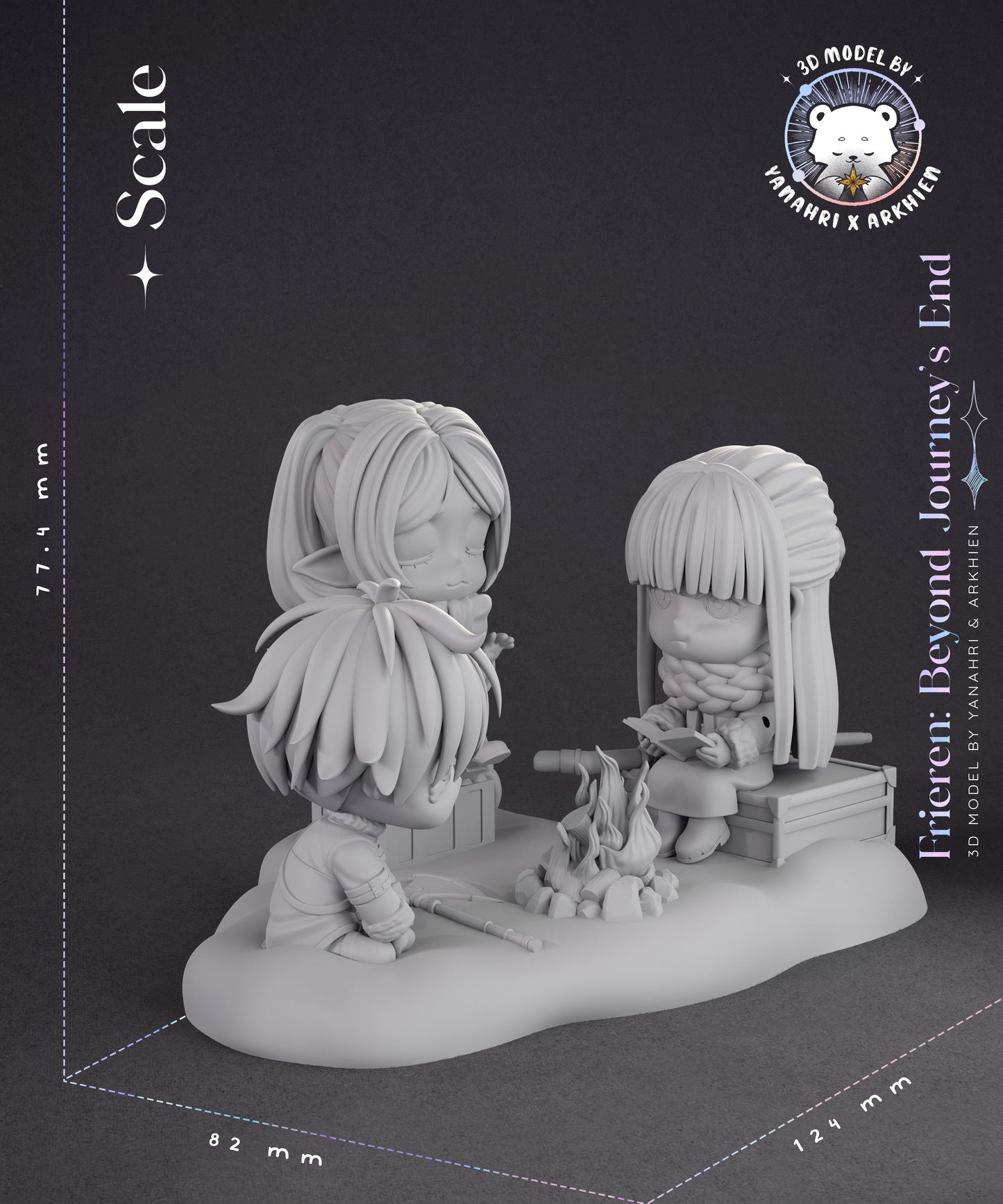 Kumakami Figures Frieren Chibi Diorama