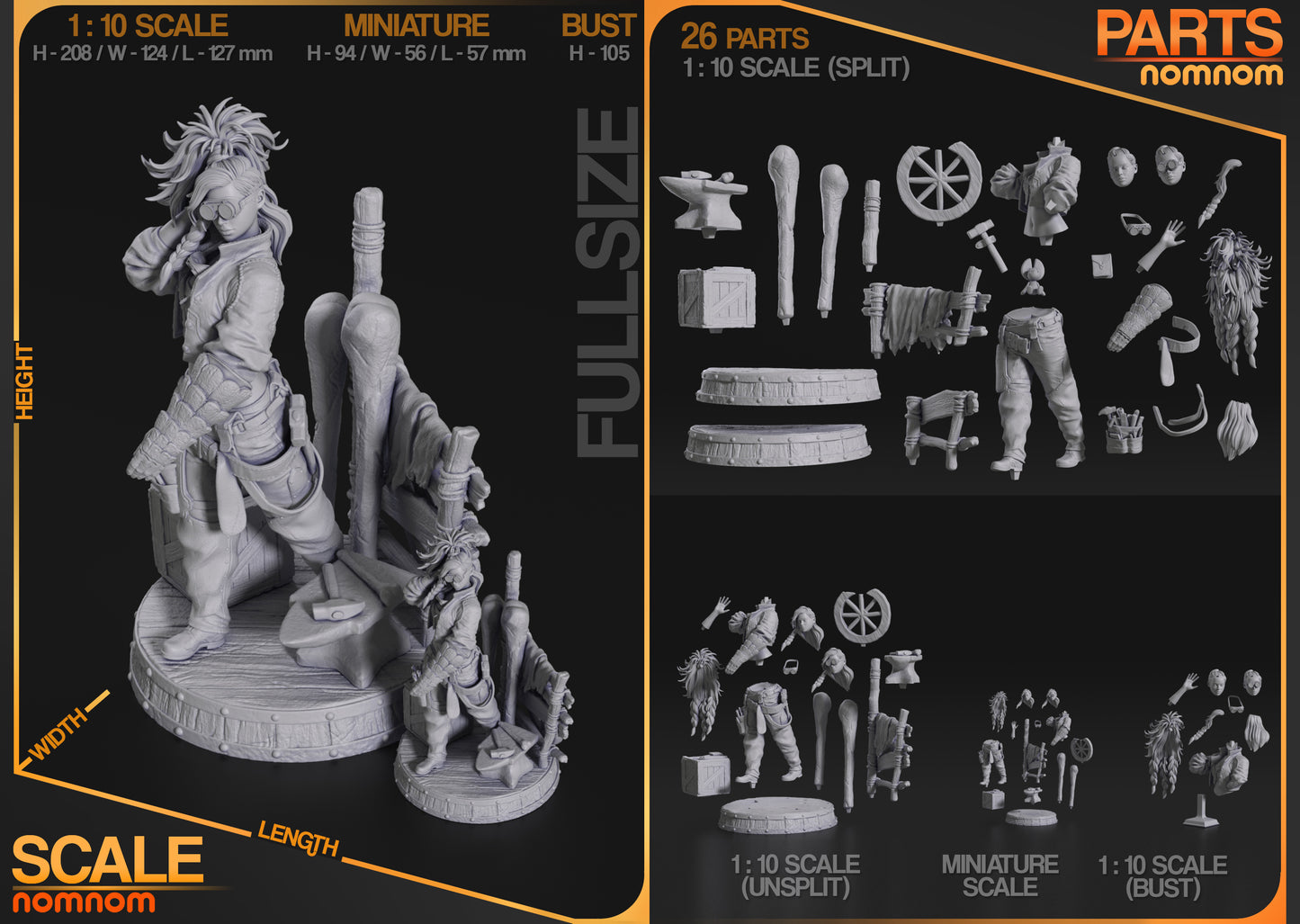 Nomnom Figures Gemma - Monster Hunter Wilds