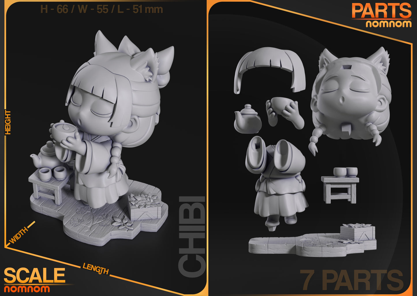 Nomnom Figures Chibi Maomao - Apothecary Diaries
