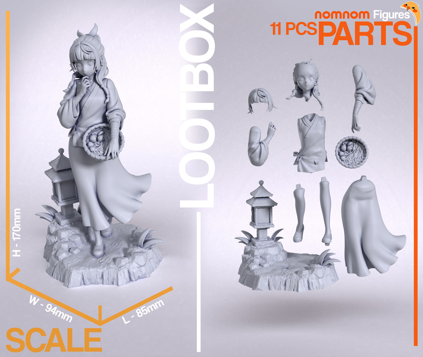Nomnom Figures Maomao- The Apothecary Diaries