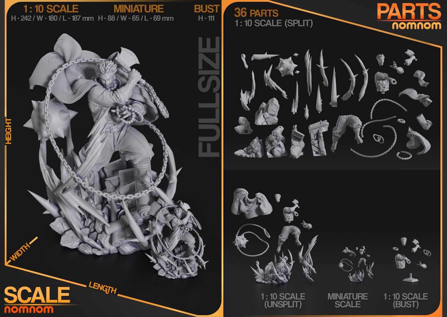 Nomnom Figures Muichiro - Demon Slayer