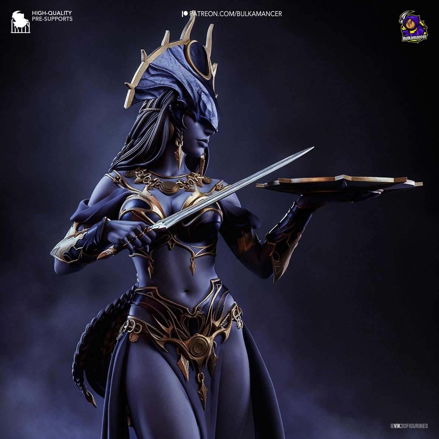 Bulkamancer Sculps Shar - Baldur's Gate 3