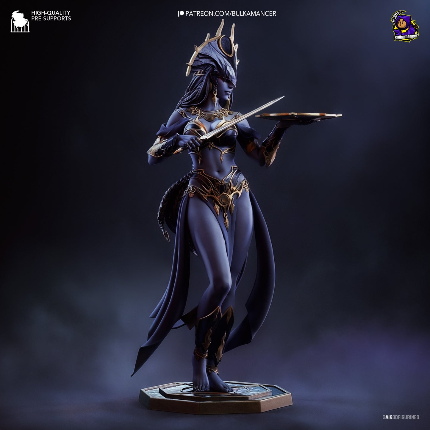 Bulkamancer Sculps Shar - Baldur's Gate 3