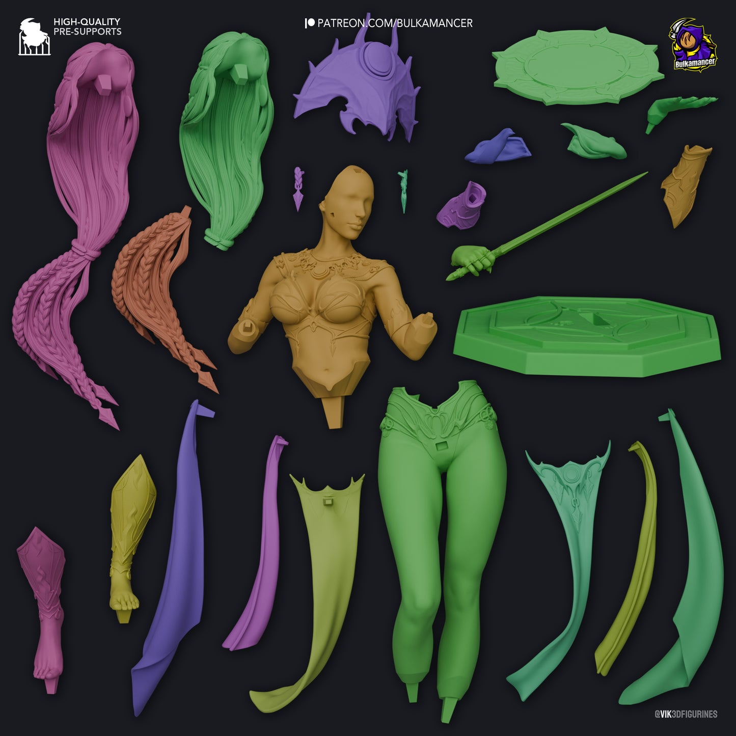 Bulkamancer Sculps Shar - Baldur's Gate 3