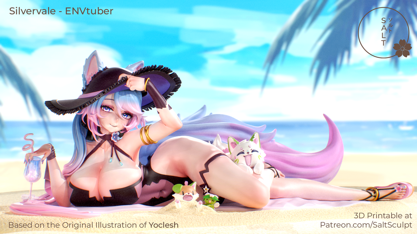 SaltSculpt Silvervale - EN Vtuber