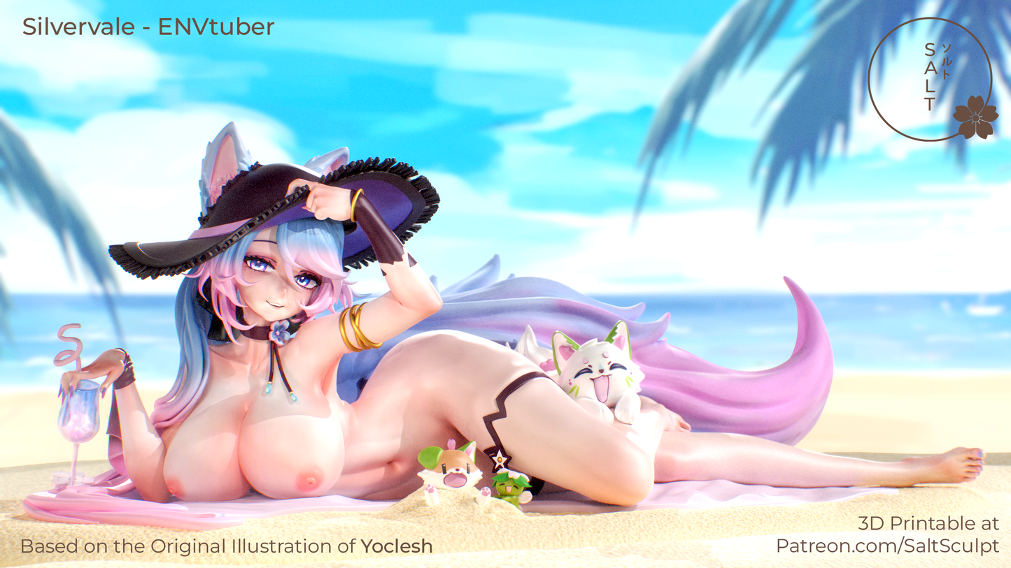 SaltSculpt Silvervale - EN Vtuber