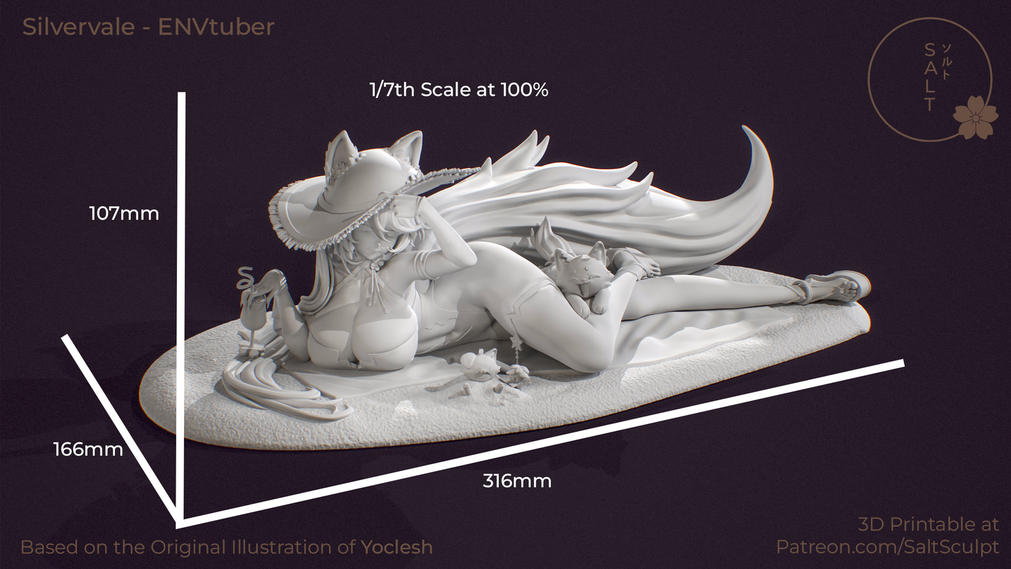 SaltSculpt Silvervale - EN Vtuber