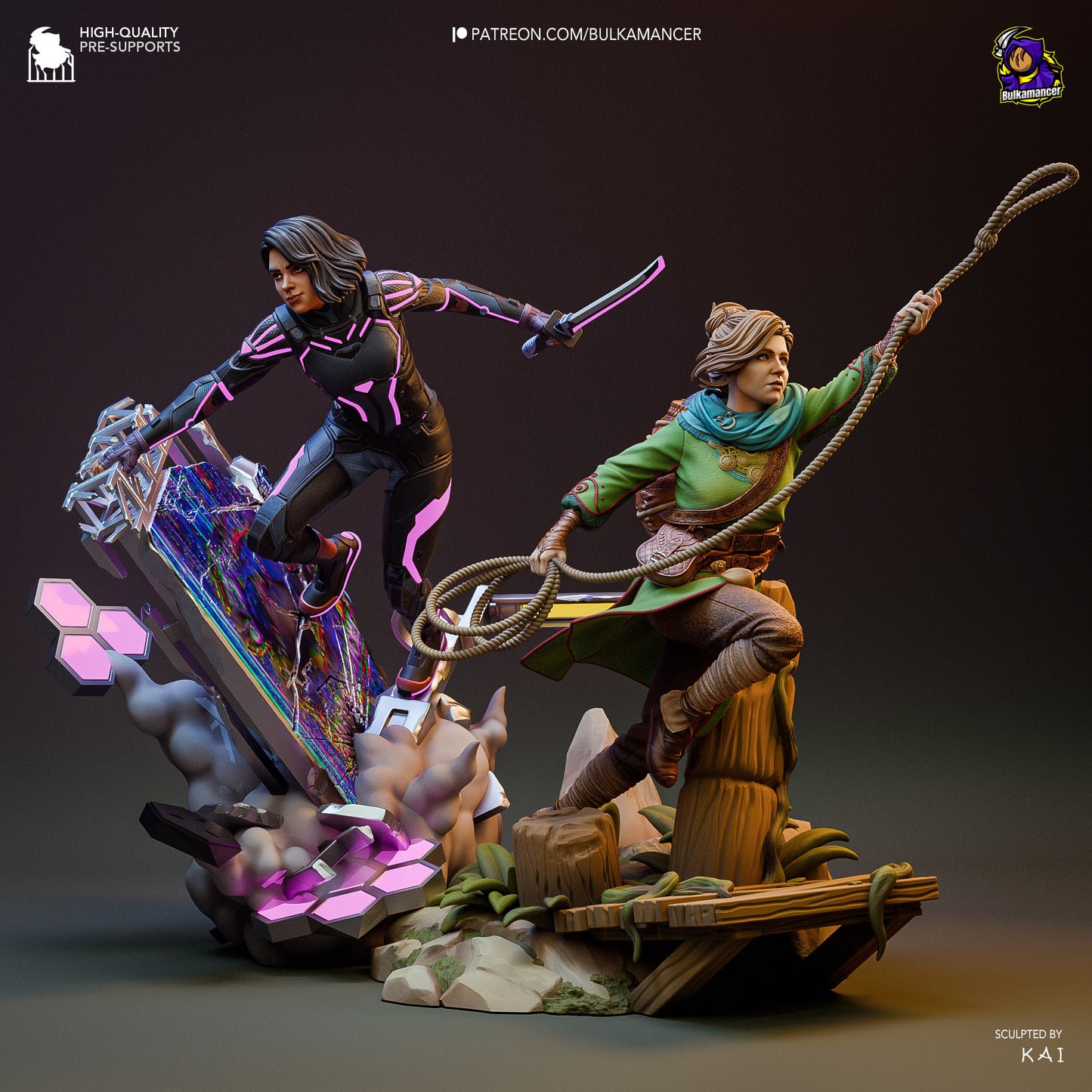 Bulkamancer Sculps Mio - Split Fiction