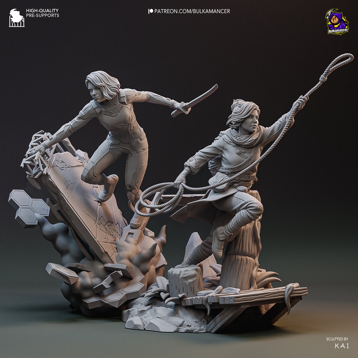 Bulkamancer Sculps Mio - Split Fiction