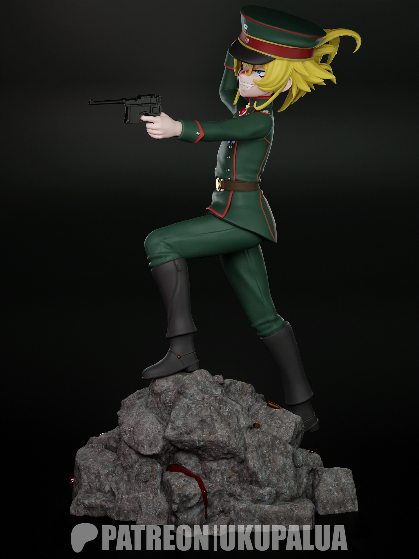 Ukupalua Tanya von Degurechaff - Youjo Senki