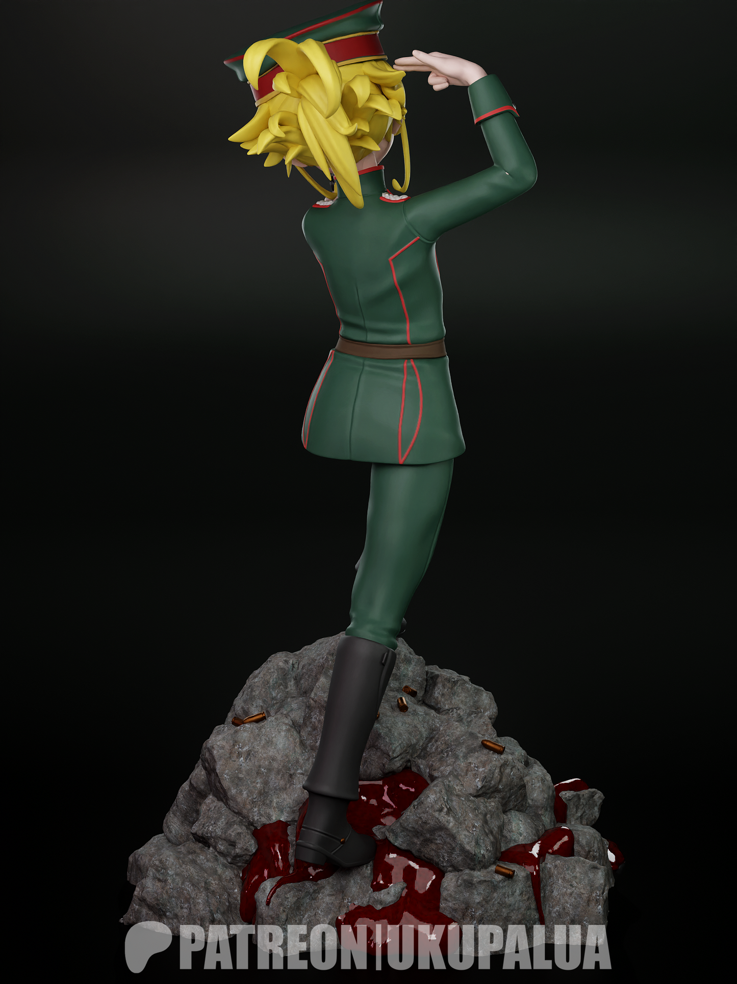 Ukupalua Tanya von Degurechaff - Youjo Senki