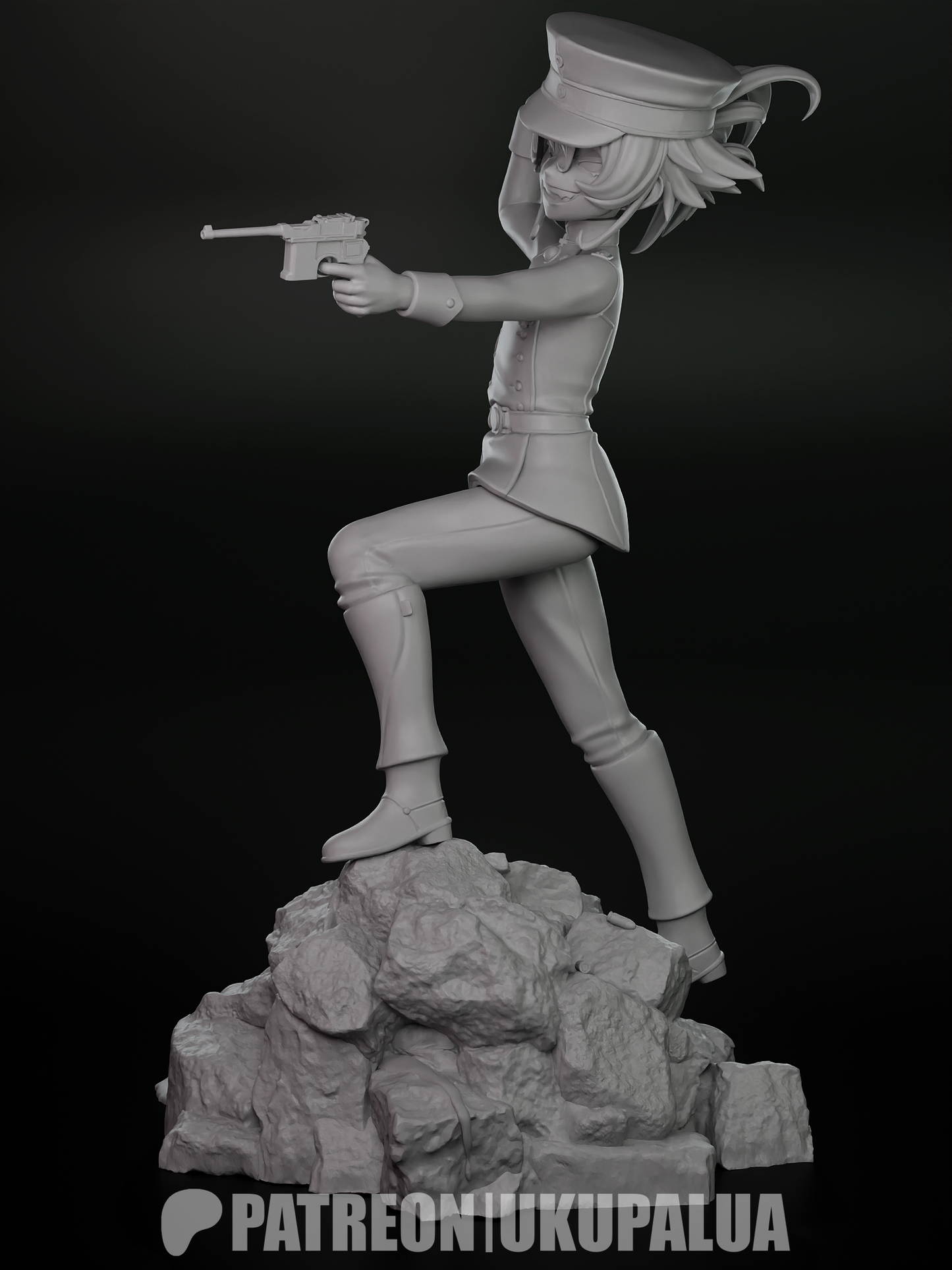 Ukupalua Tanya von Degurechaff - Youjo Senki