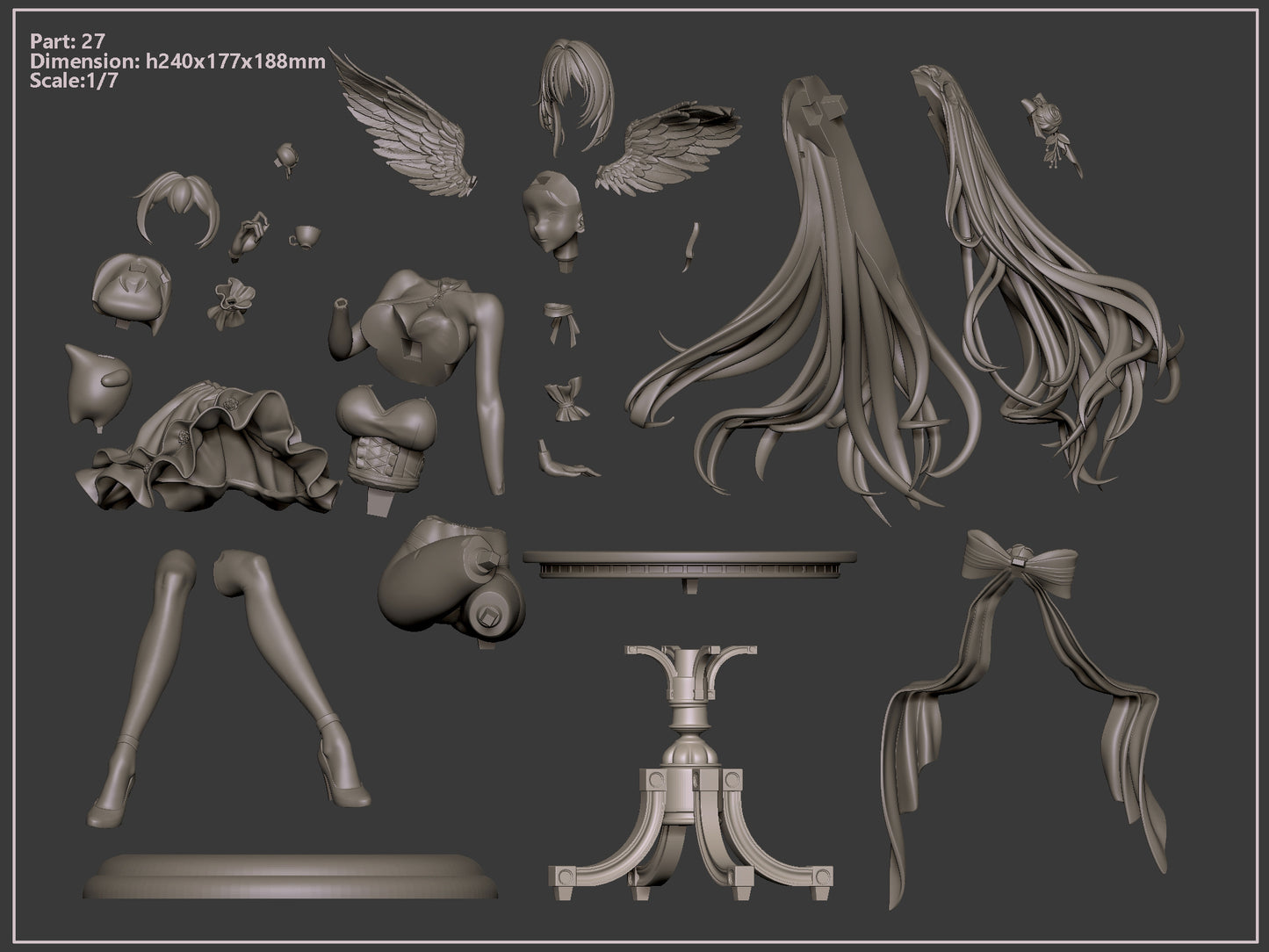 Kuru Figures Dorothy - Goddess of Victory: Nikke