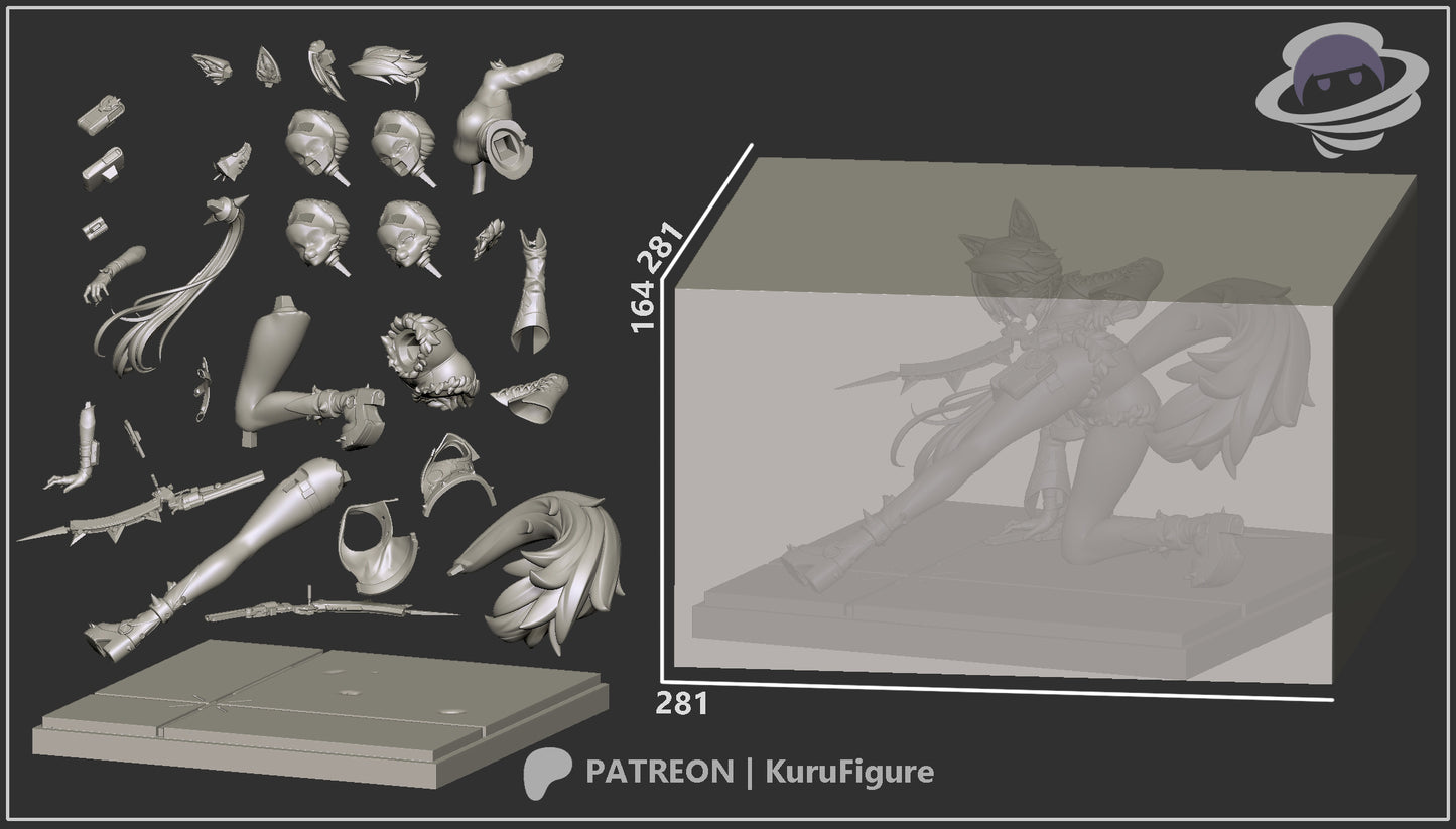 Kuru Figures Pulchra - Zenless Zone Zero