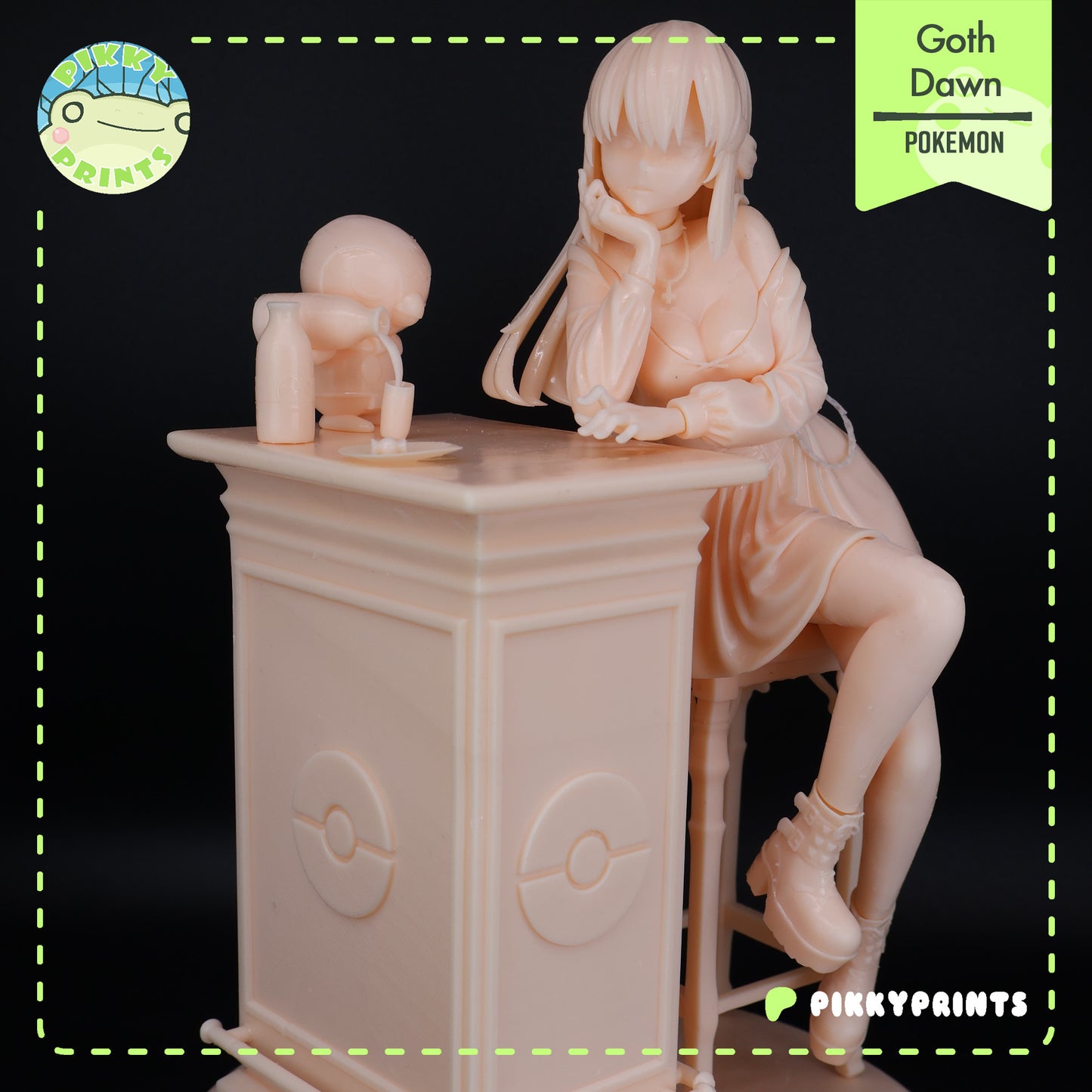 Pikky Prints Goth Dawn