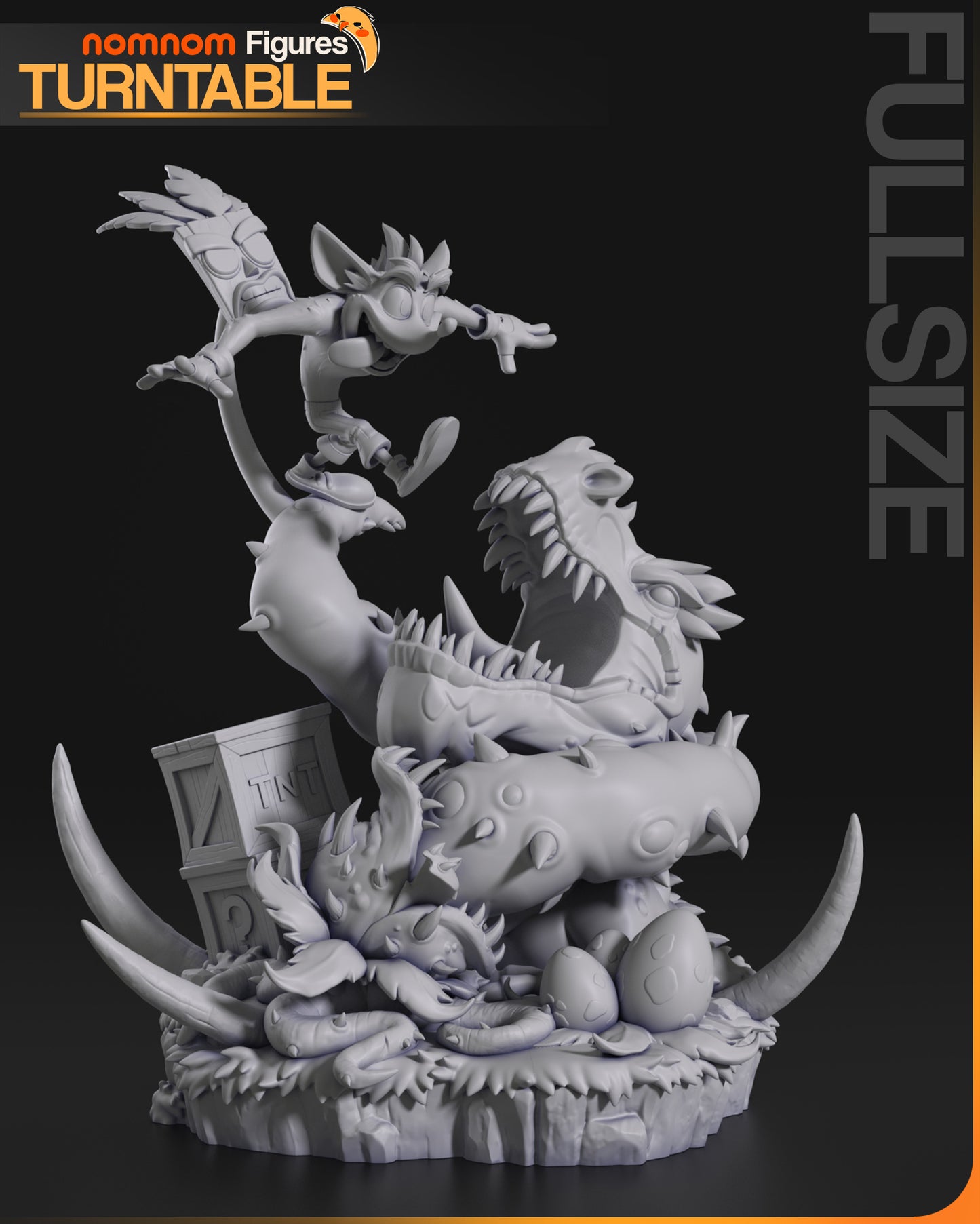 Nomnom Figures Crash - Crash Bandicoot