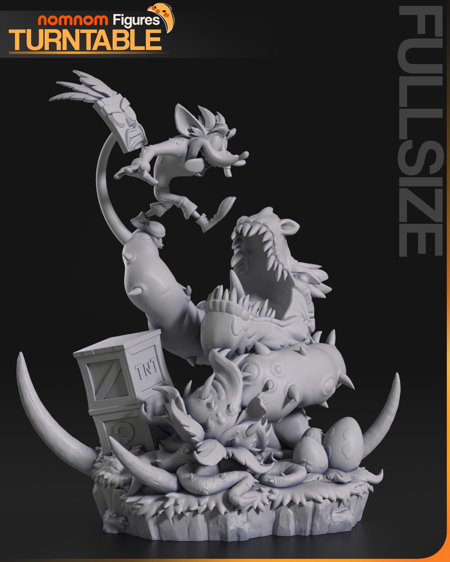 Nomnom Figures Crash - Crash Bandicoot