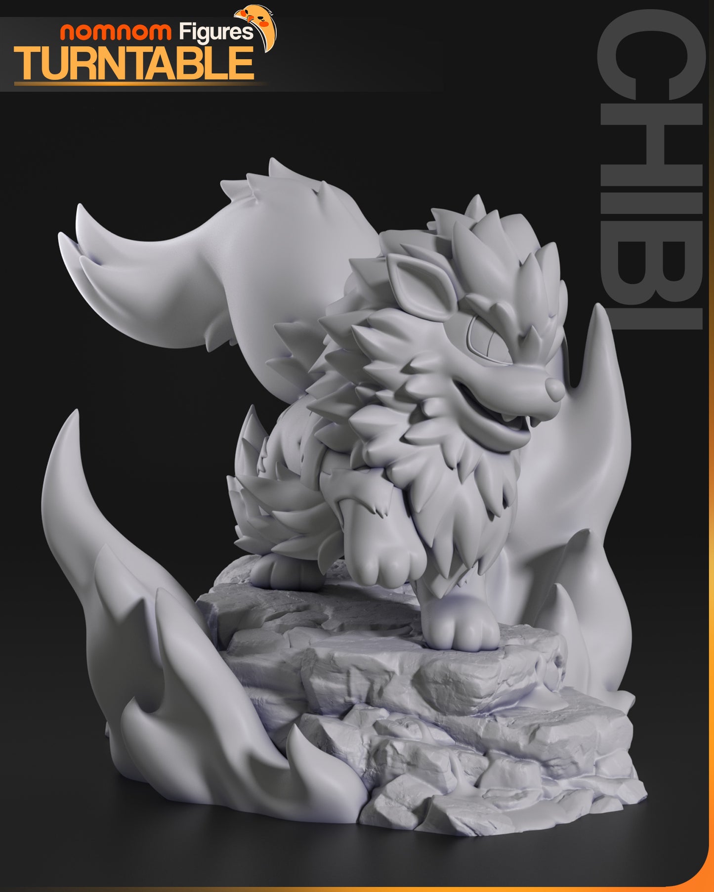 Nomnom Figures Chibi Arcanine - Pokemon