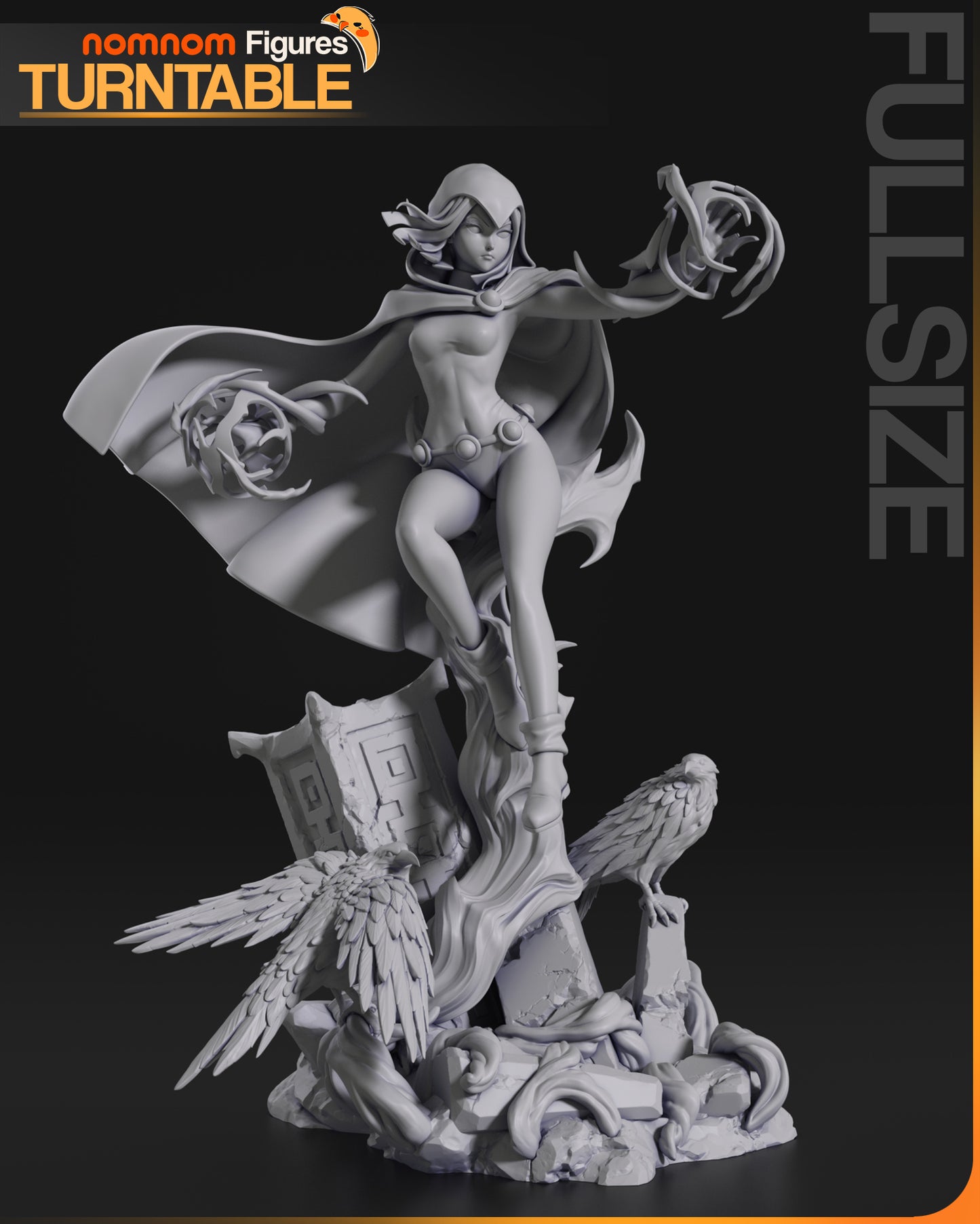 Nomnom Figures Raven - Teen Titans