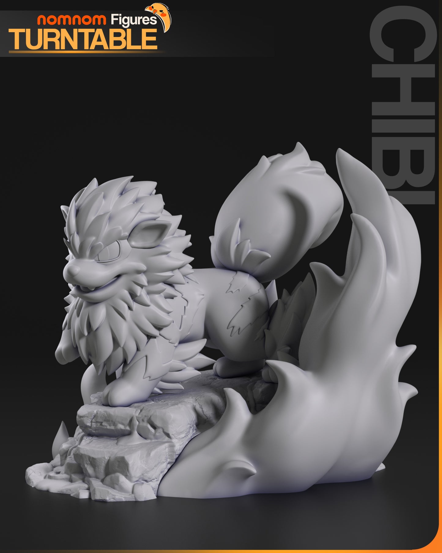 Nomnom Figures Chibi Arcanine - Pokemon