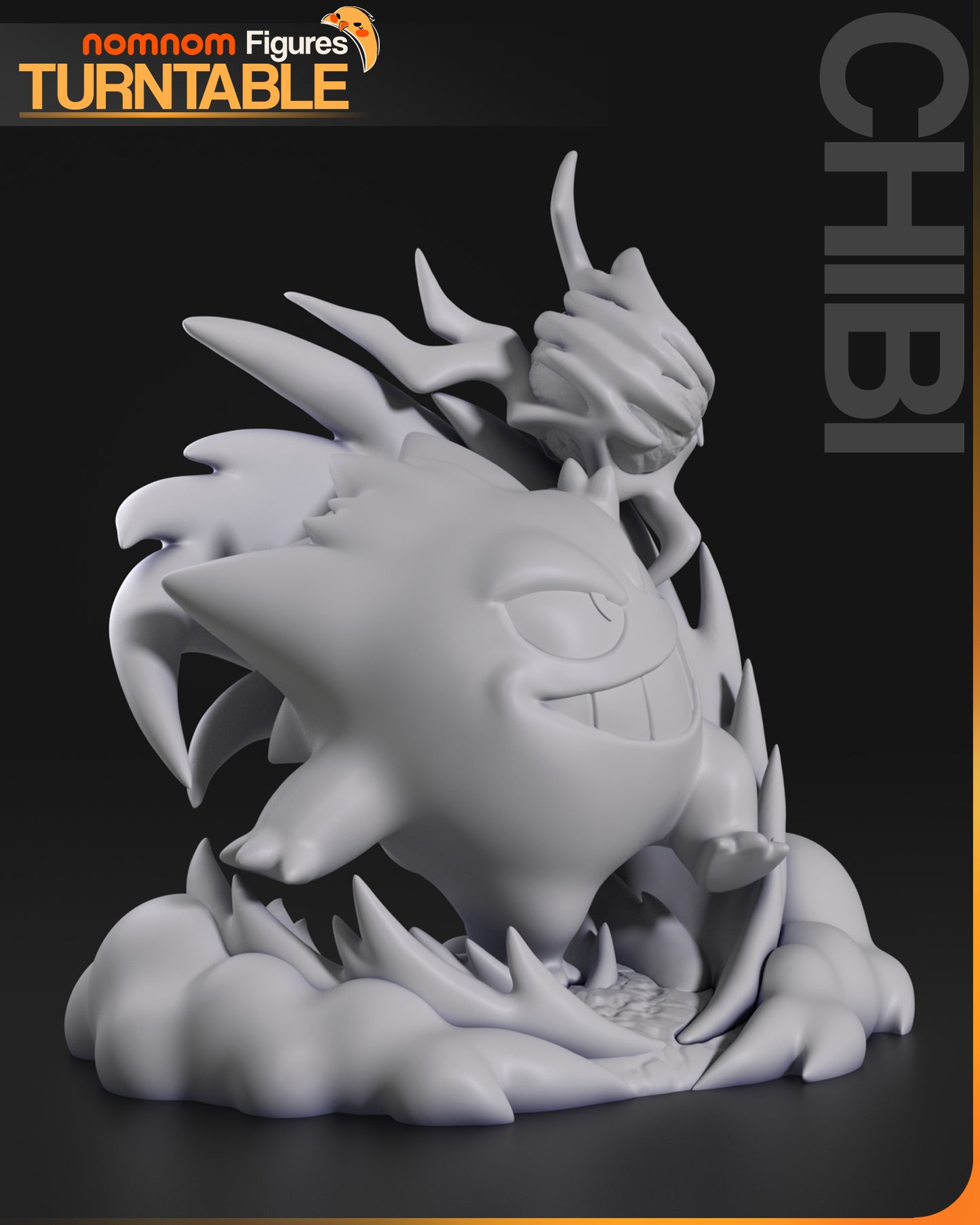 Nomnom Figures Chibi Gengar - Pokemon