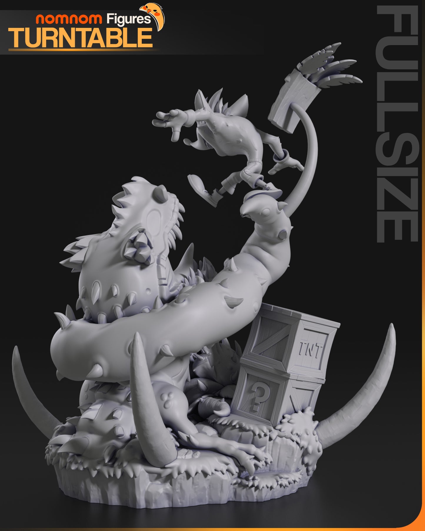 Nomnom Figures Crash - Crash Bandicoot